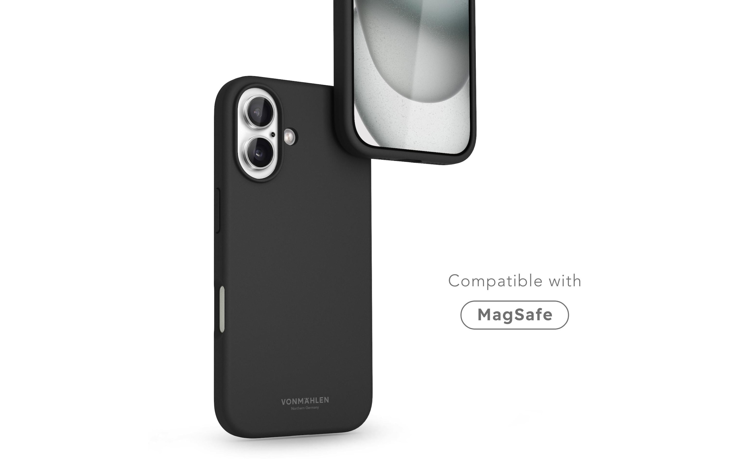 VONMÄHLEN Backcover »Soft Silicone iPhone 16 Plus«, Apple iPhone 16 Plus