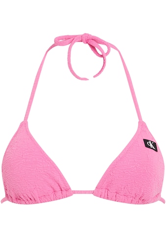 Triangel-Bikini-Top »TRIANGLE-RP«, mit Struktur