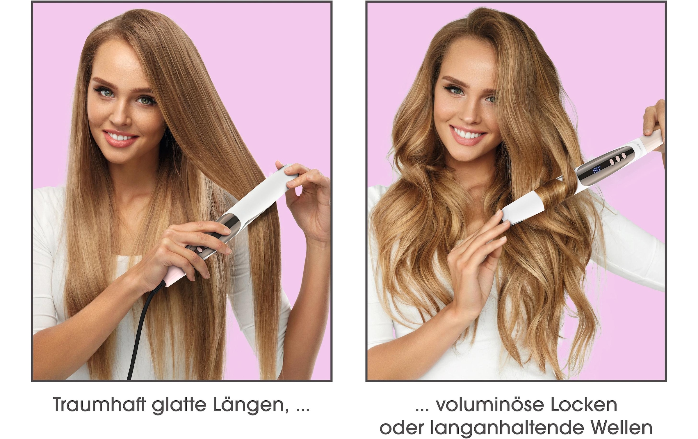 VITALmaxx Lockenstyler »Profi Hair Styler«, Temperatur: von 150 bis 230 °C