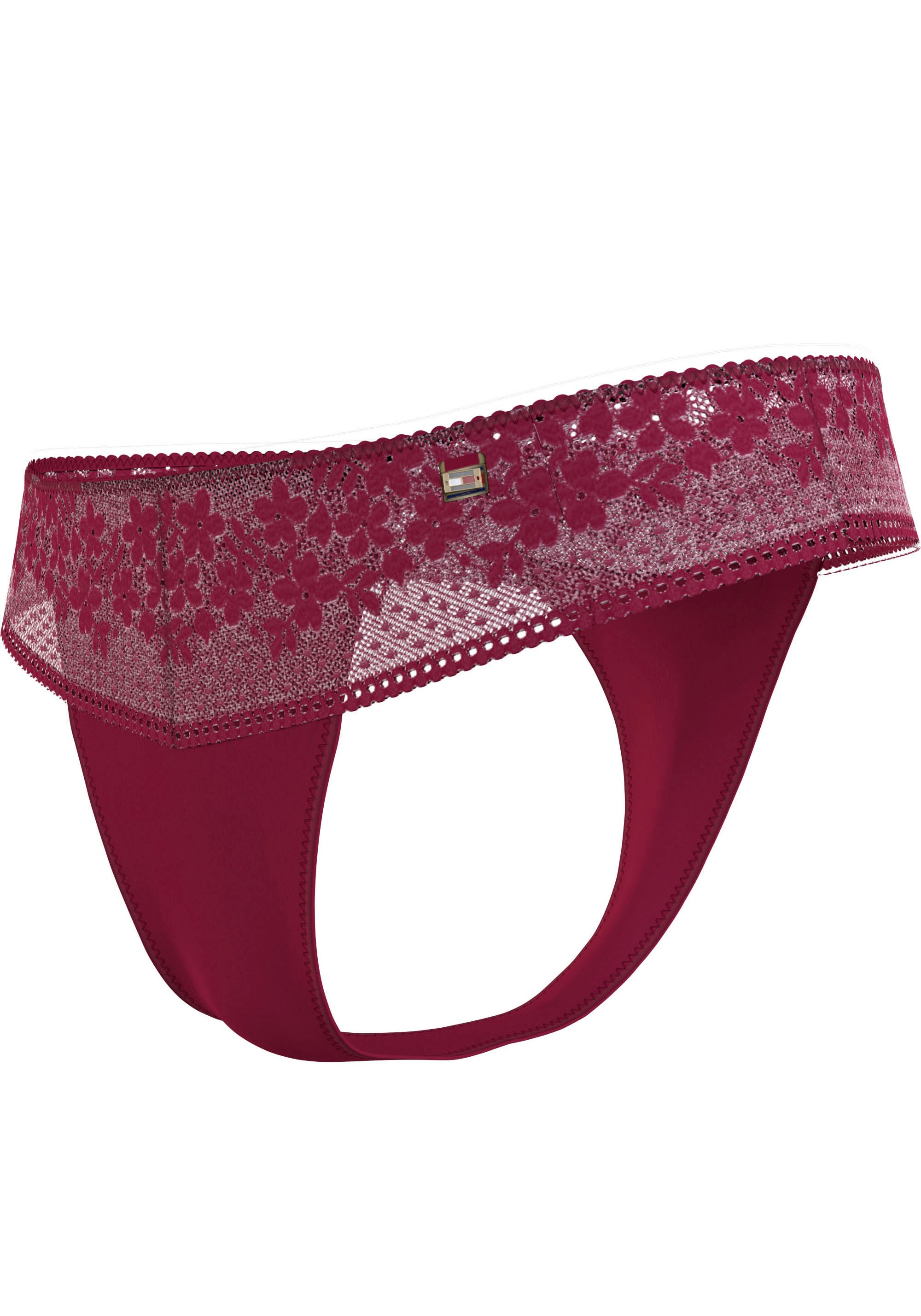 ❤ Tommy Hilfiger Underwear T-String, mit Spitzenmuster entdecken im  Jelmoli-Online Shop