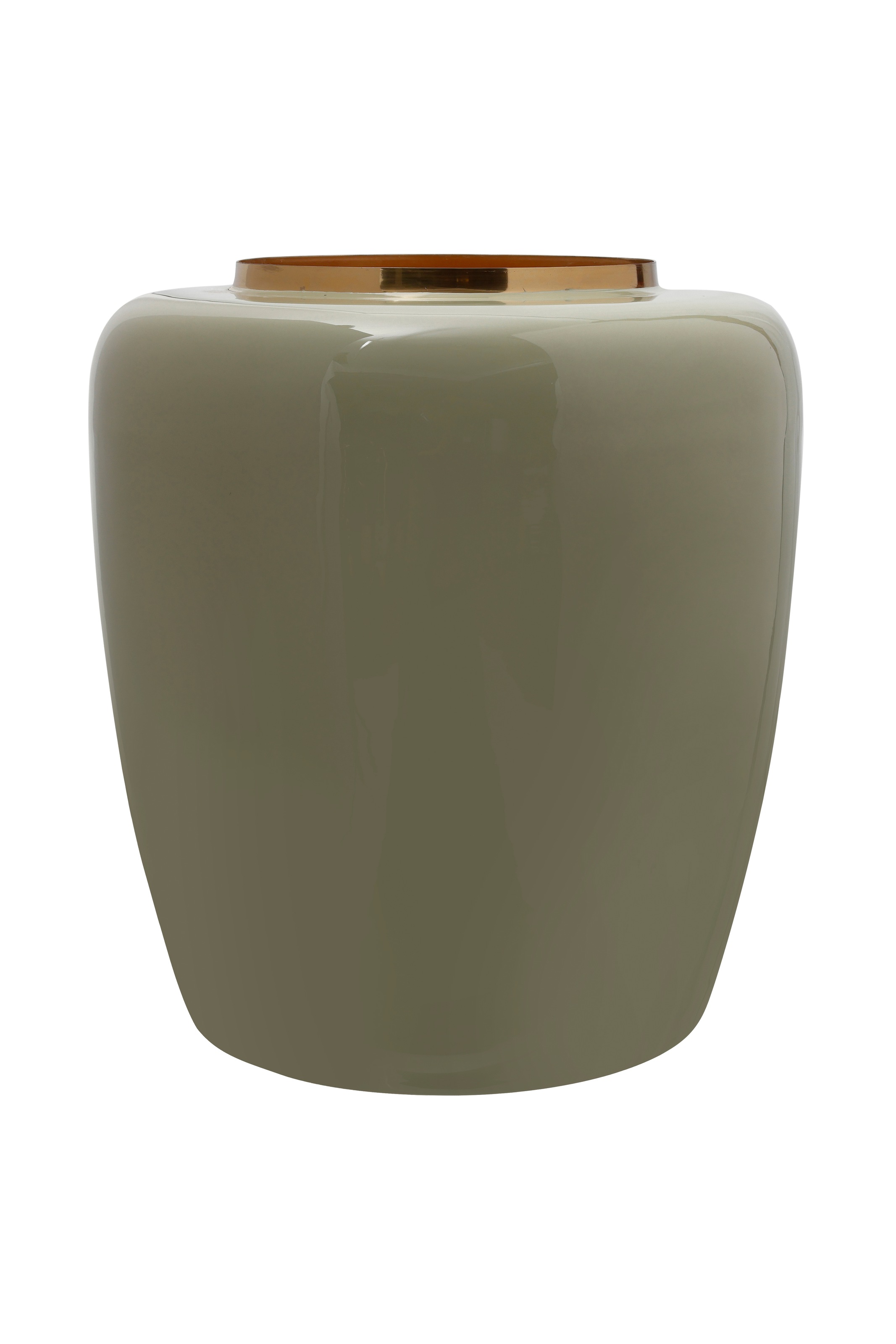 Kayoom Dekovase "Vase Artisse 125" Dekorative Metall-Vase, glanzvoll lackiert, Innenversiegelung
