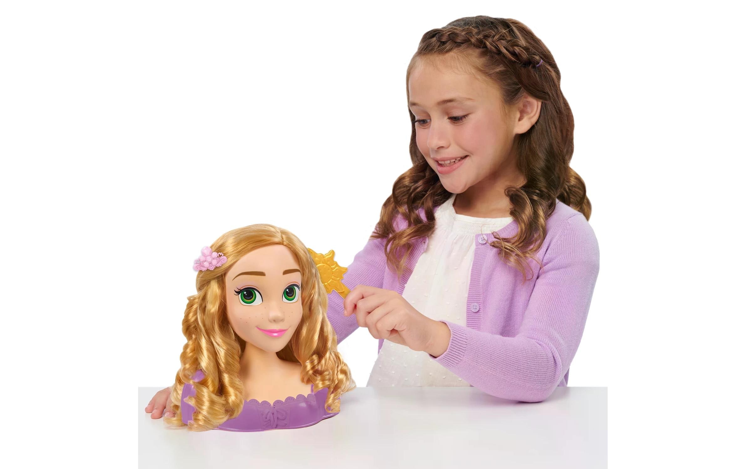 Disney Princess Spielzeug-Frisierkoffer »Beauty Disney Princess – Rapunzel Styling Head klein / 20 cm«