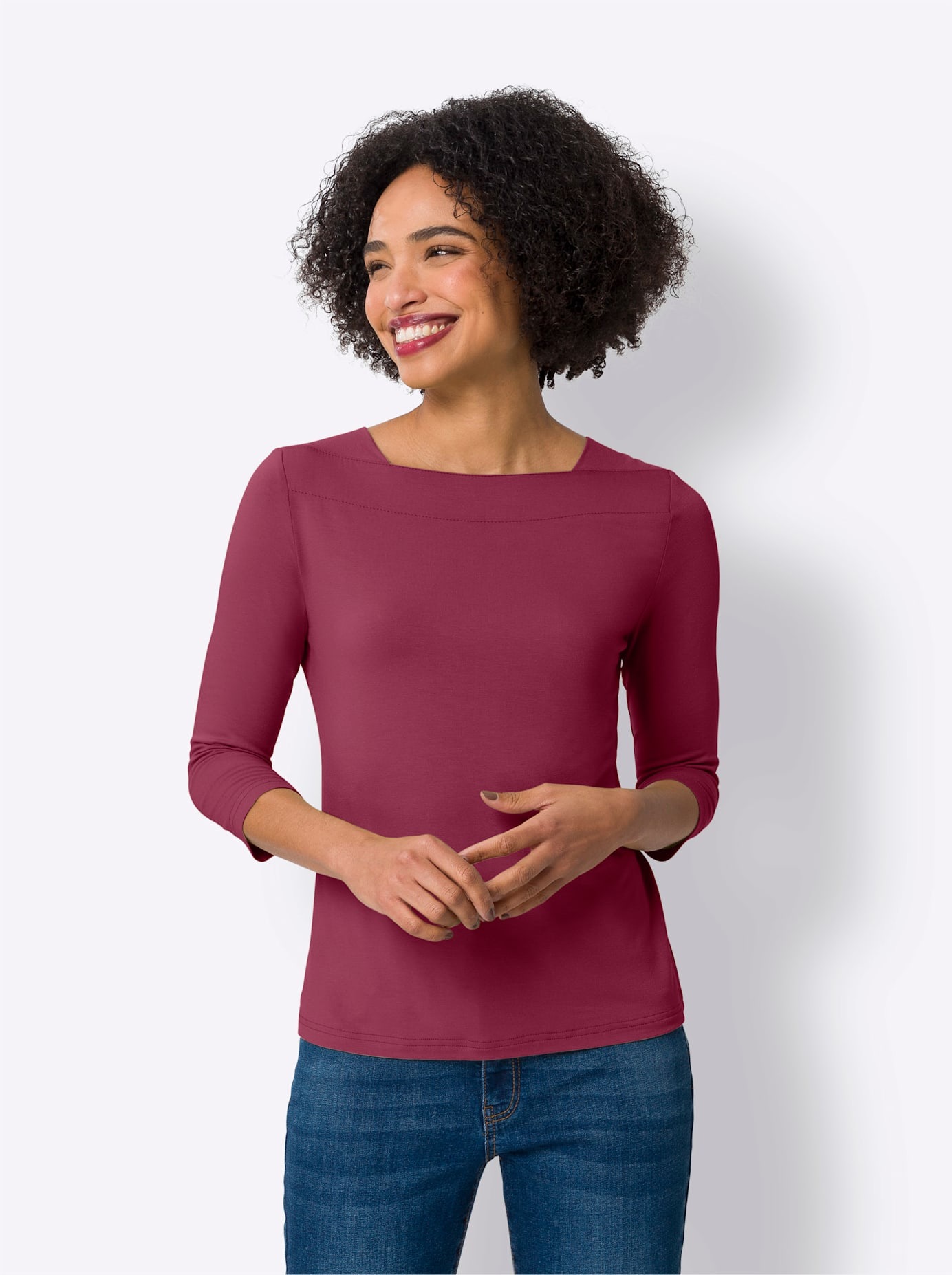 heine 3/4-Arm-Shirt »Shirt« 1 Stk.