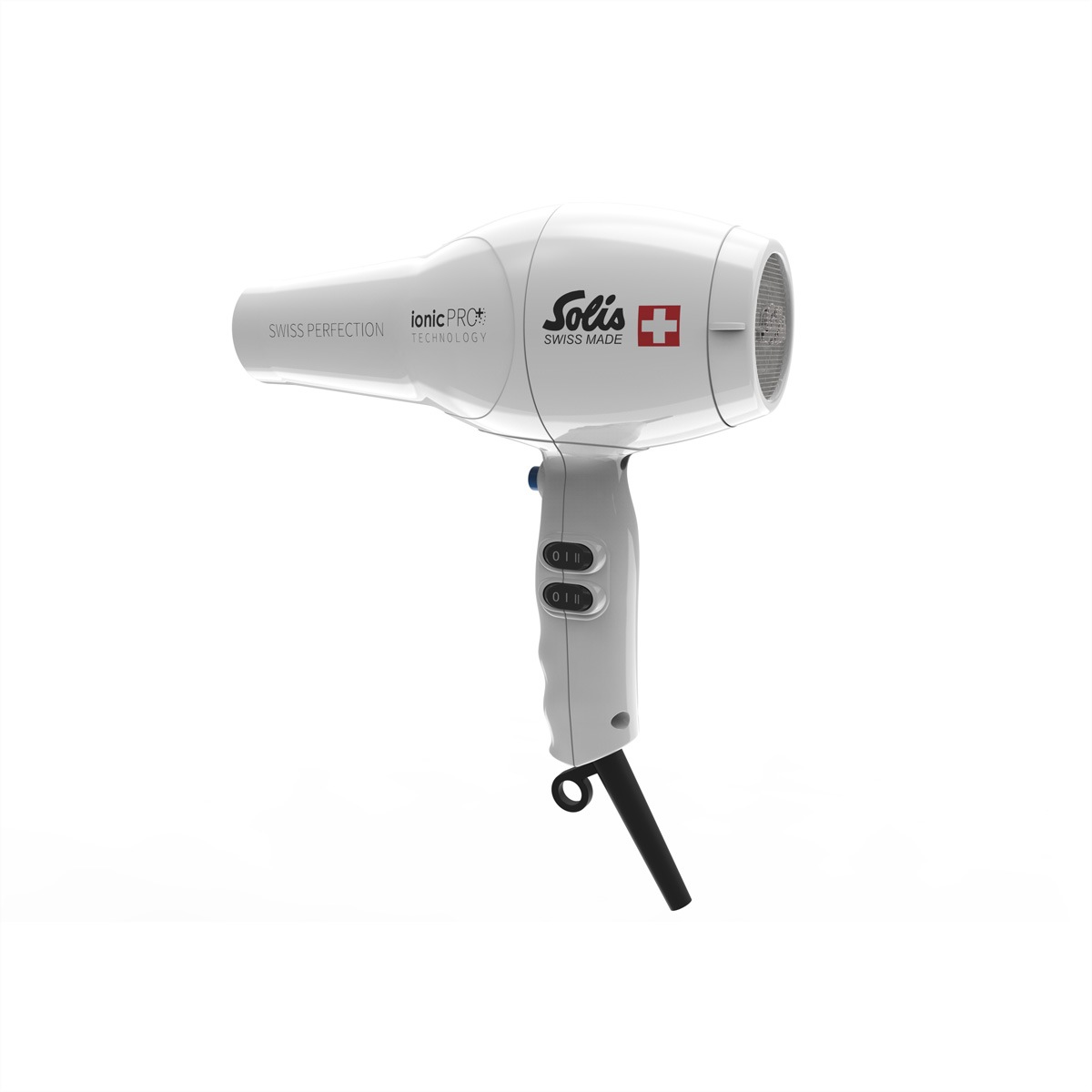 SOLIS OF SWITZERLAND Ionic-Haartrockner »Solis Haarföhn ionicPro 440, weiss«