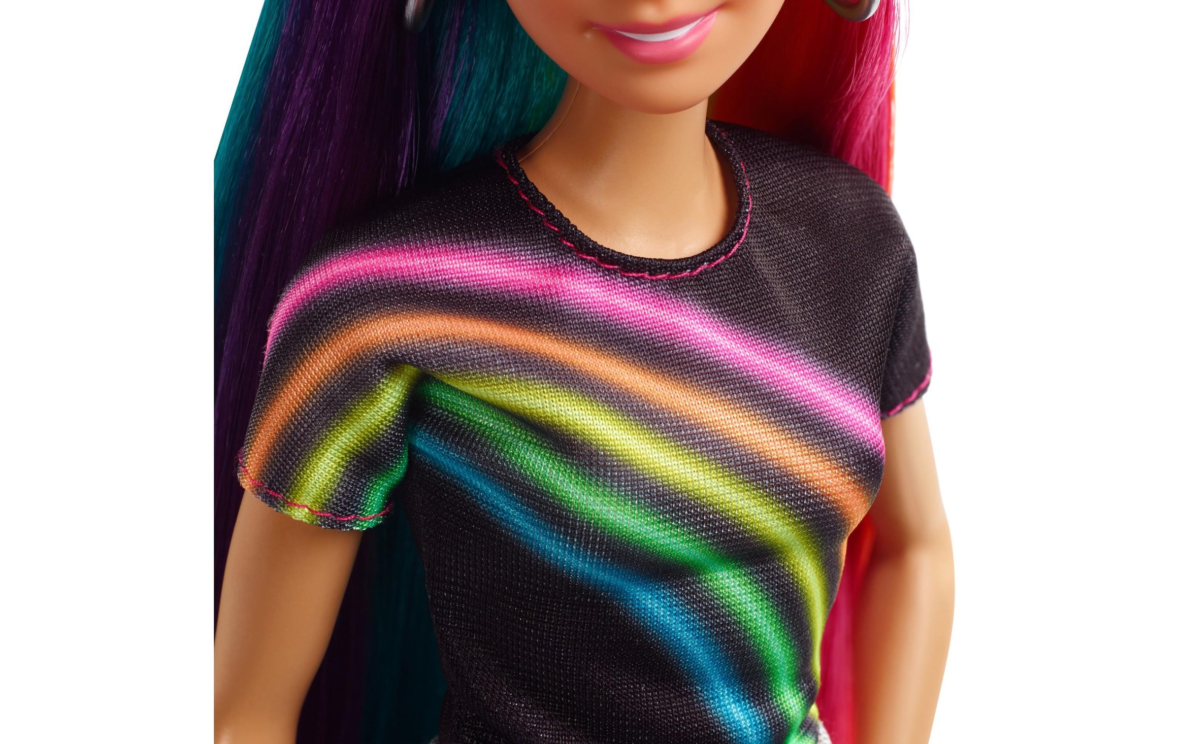 Barbie Spielfigur »Regenbogen-Glitzerhaar«