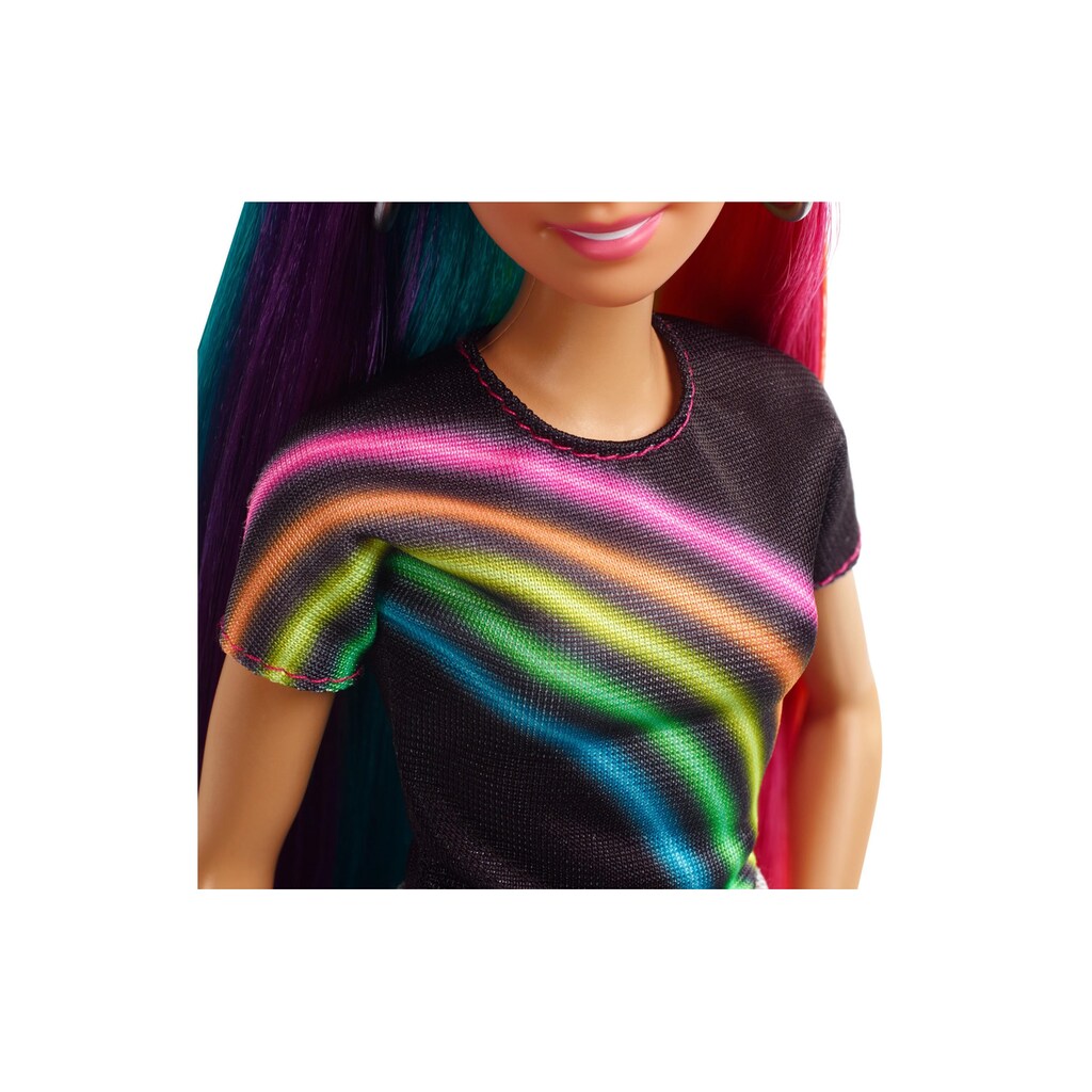 Barbie Spielfigur »Regenbogen-Glitzerhaar«