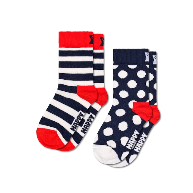 Stripe Jelmoli-Versand | online Socks«, (Packung, Socks 2 Socken kaufen Paar), Punkte & Streifen ✵ Kids Happy »2-Pack
