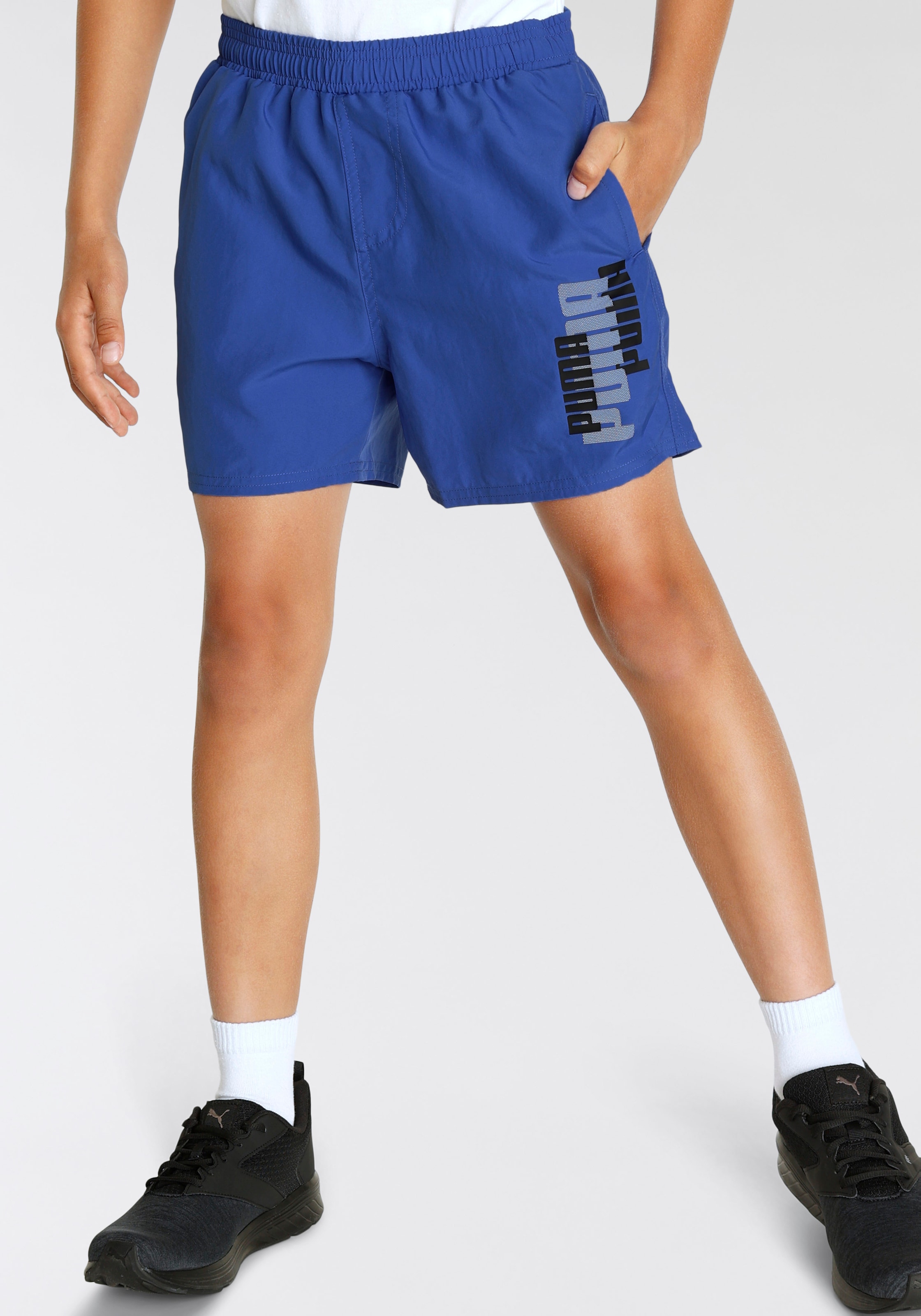 ✵ PUMA Shorts »ESS+ LOGOLAB Woven Shorts B« online entdecken |  Jelmoli-Versand