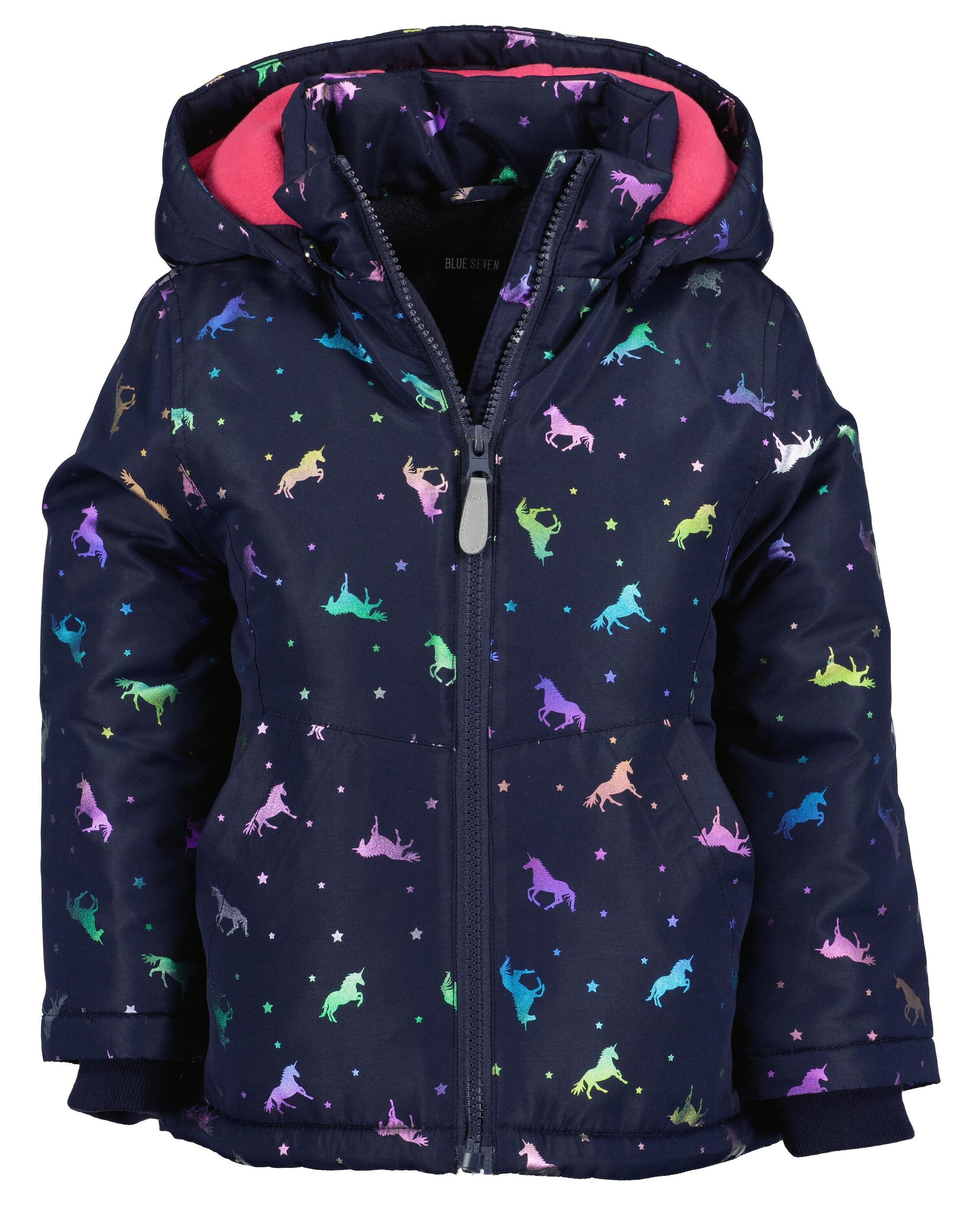 Blue Seven Winterjacke »Blue Seven Mädchen Winterjacke KIDS GIRLS BASIC«, (1 St.), mit Kapuze