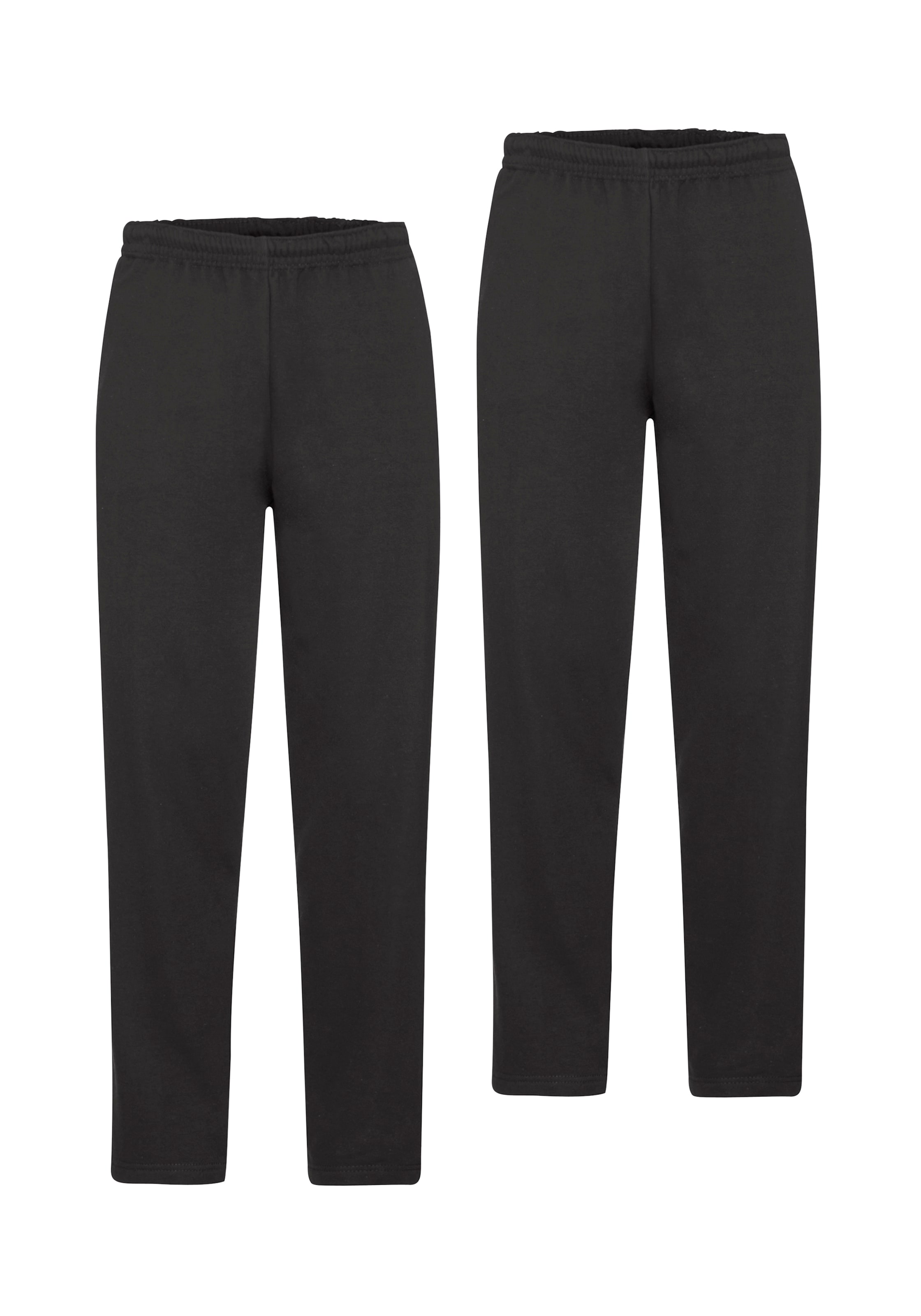 Fruit of the Loom Sweathose Jogger mit offenem Beinabschluss