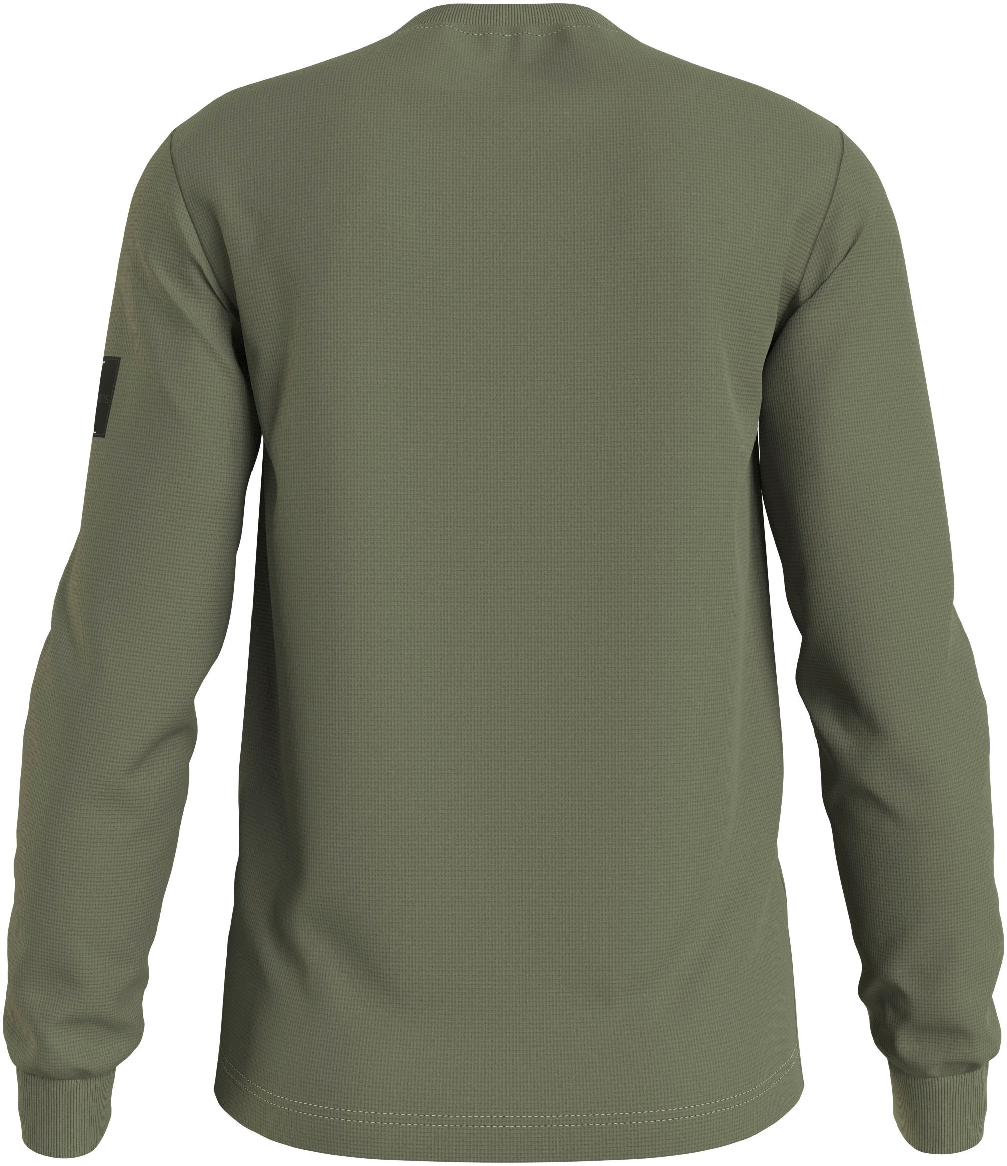 online Calvin Langarmshirt »BADGE Logopatch TEE«, WAFFLE shoppen Jelmoli-Versand Jeans mit | Klein LS