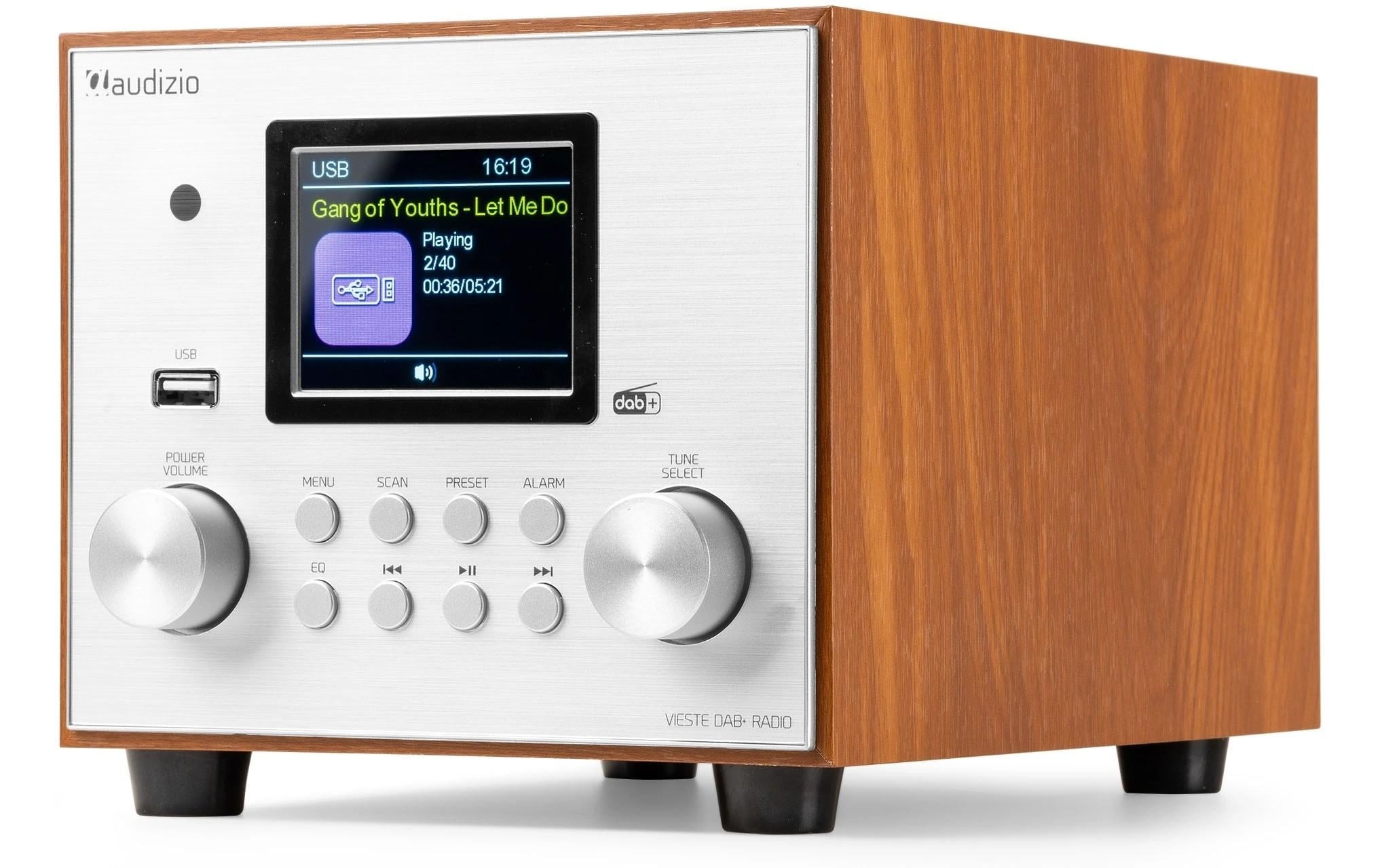 AUDIZIO Digitalradio (DAB+) »Vieste«, (Digitalradio (DAB+)-FM-Tuner)