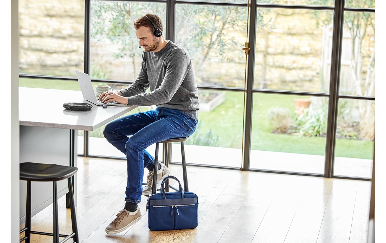 Jabra Headset »Engage 55 MS Duo«, Noise-Cancelling
