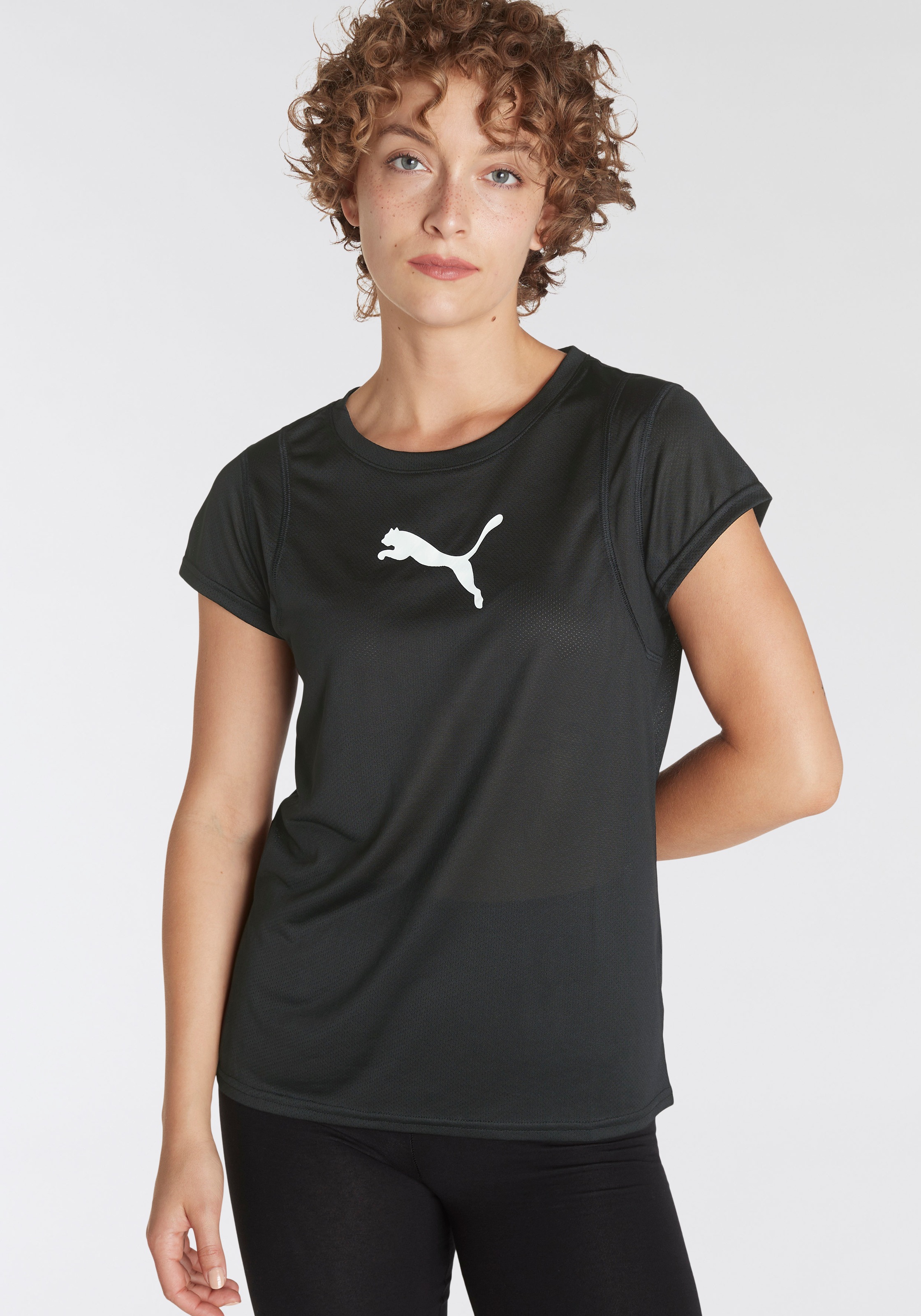 PUMA Trainingsshirt »TRAIN ALL DAY TEE« Regular Fit, mit DryCELL-Technologie, atmungsaktiv, Kurzarm