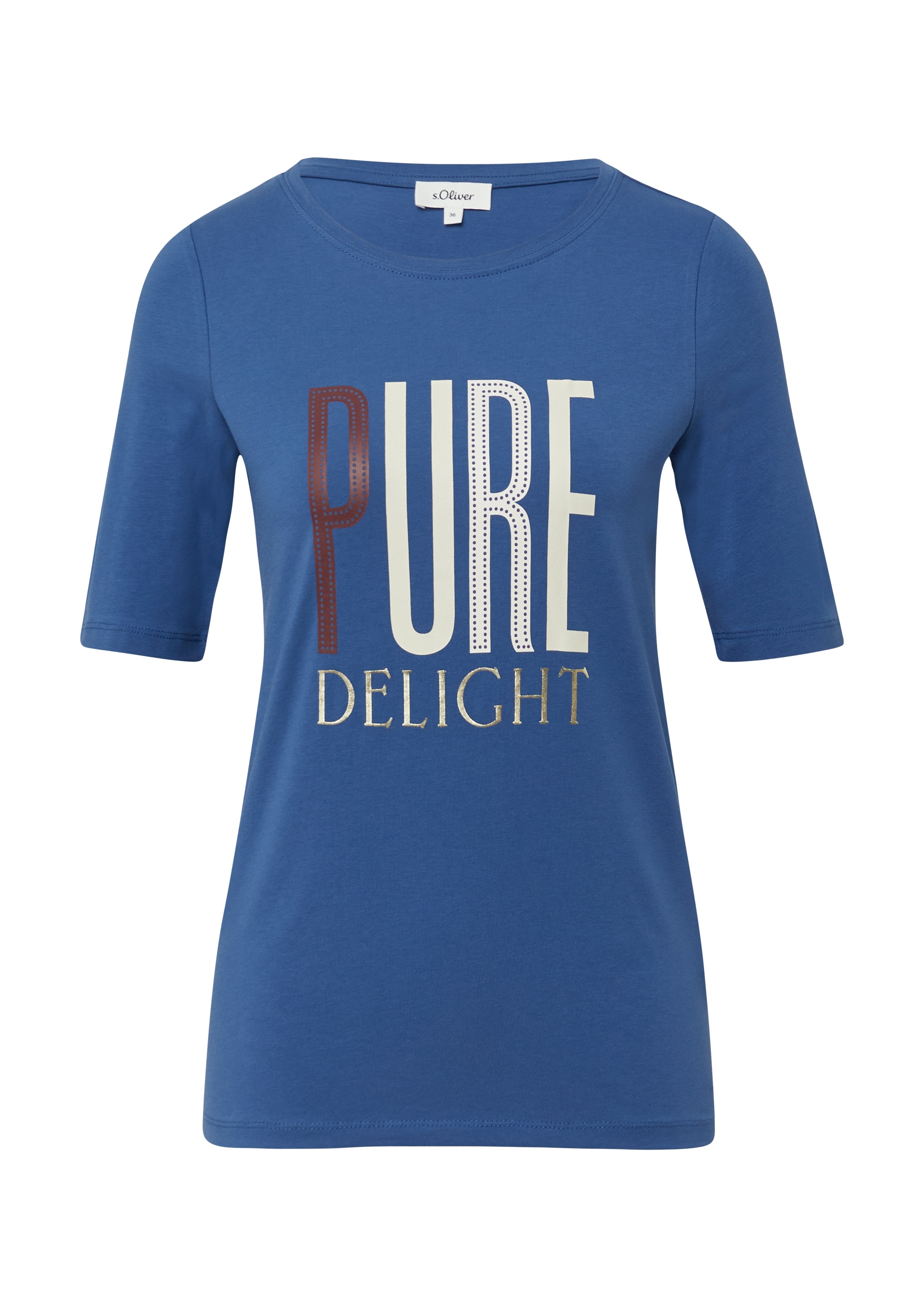 s.Oliver T-Shirt, mit Frontprint
