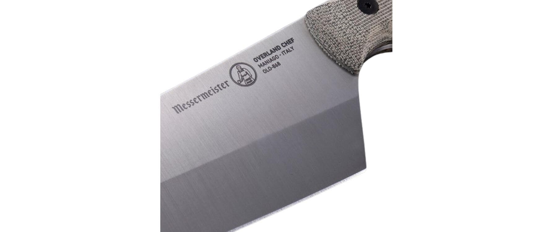 Kochmesser »Messermeister Overland 20 cm, Grau«, (1 tlg.)