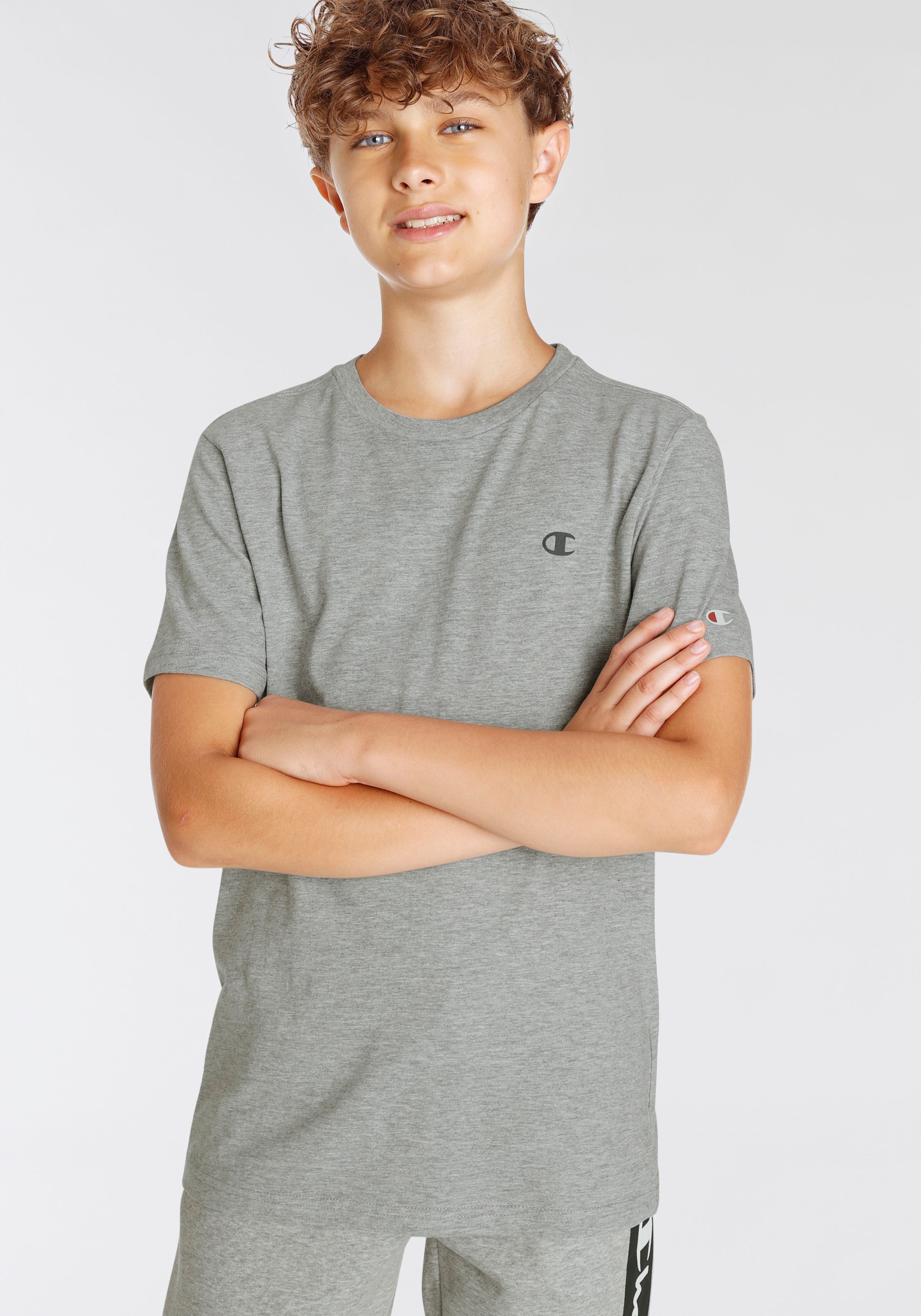 Champion T-Shirt »Basic 2pack Crew-Neck - für Kinder«