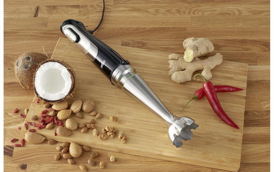 Braun Stabmixer »MultiQuick 9 MQ9047X Edelstahl Schwarz«, 1000 W