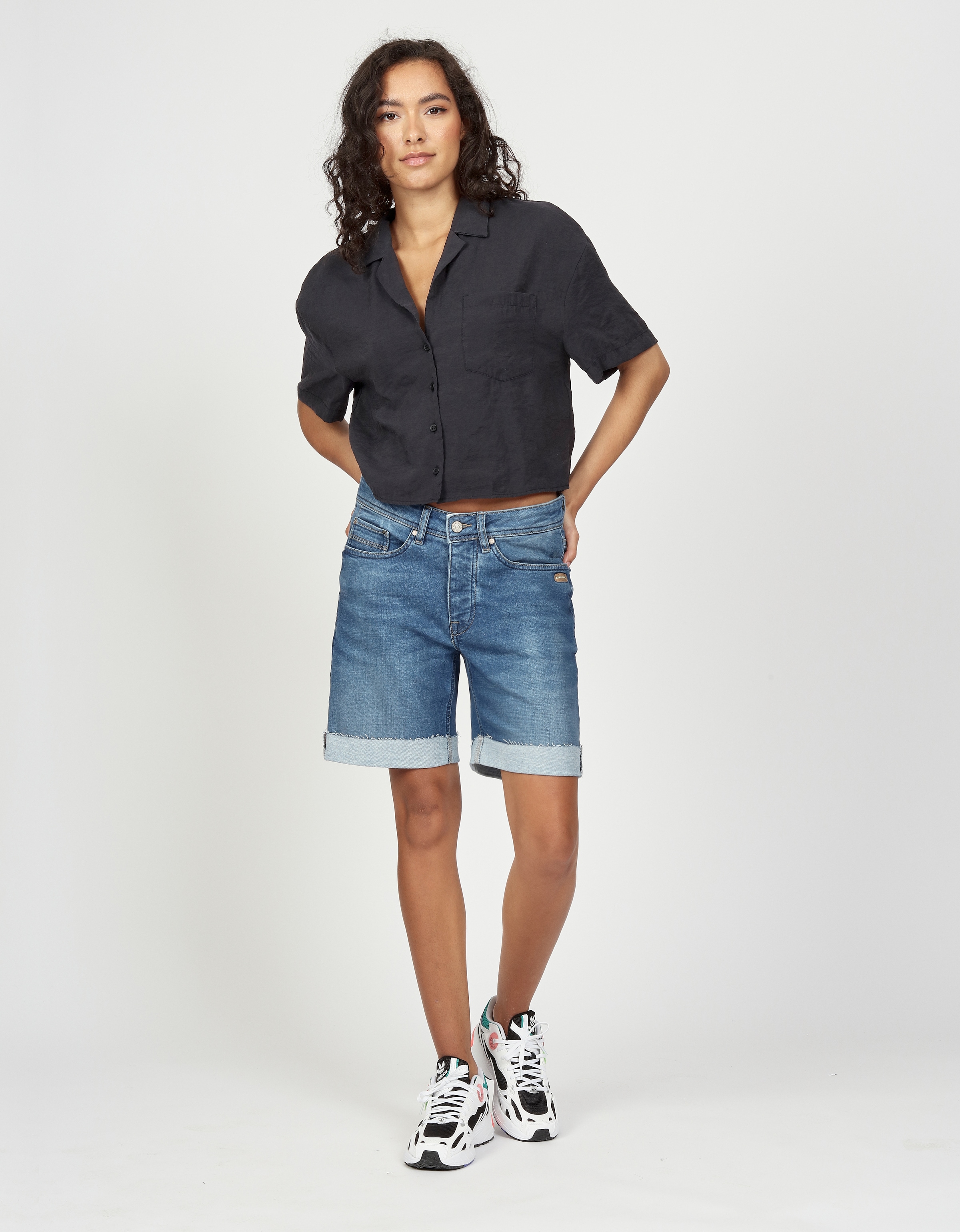 GANG Boyfriend-Hose »94NICA SHORTS«