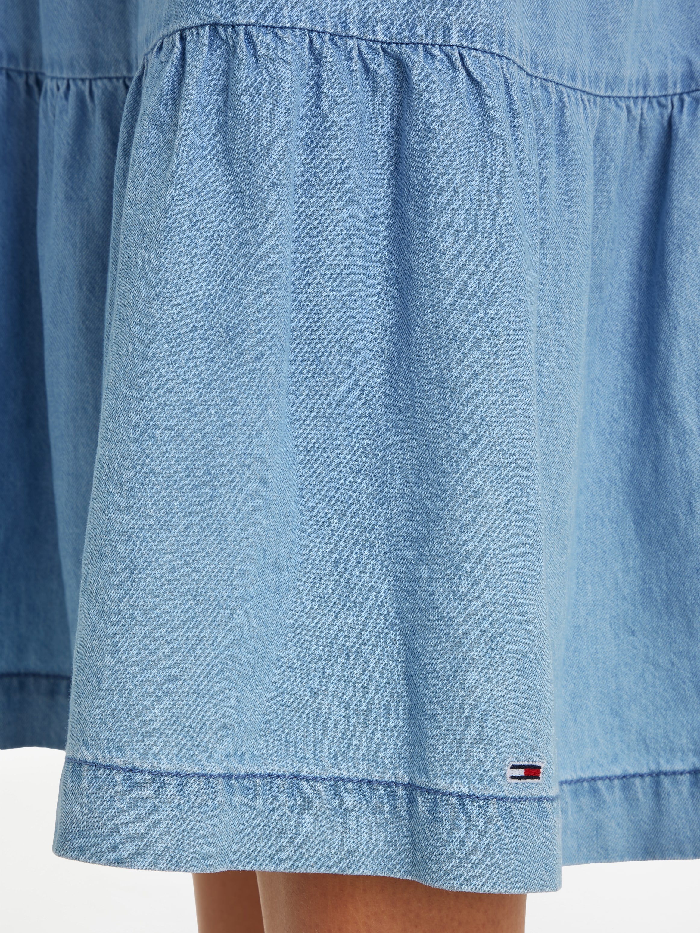 Tommy Jeans Curve Blusenkleid »TJW CHAMBRAY DRESS EXT«, Grosse Grössen