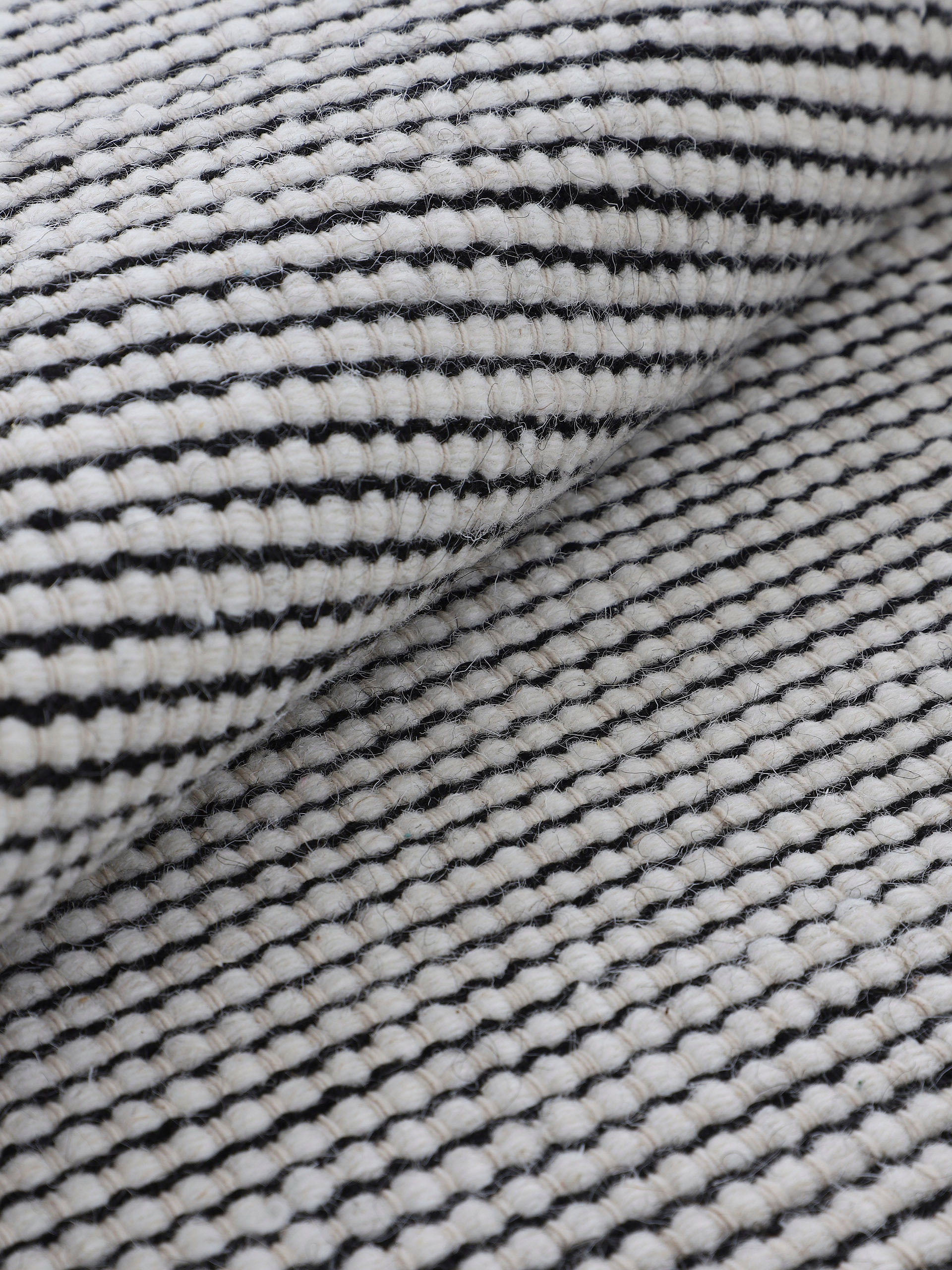 carpetfine Wollteppich »Mona,  auch als Läufer«, rechteckig, 5 mm Höhe, 80% Wolle, Wendeteppich aus Wolle/Baumwolle, Wohnzimmer