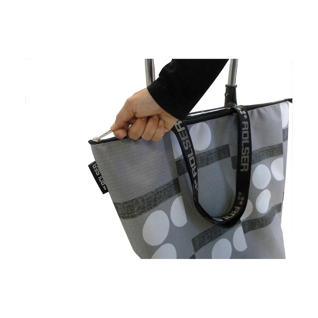 Rolser Einkaufstrolley »Mini Bag Plus MF Logic Schwarz«