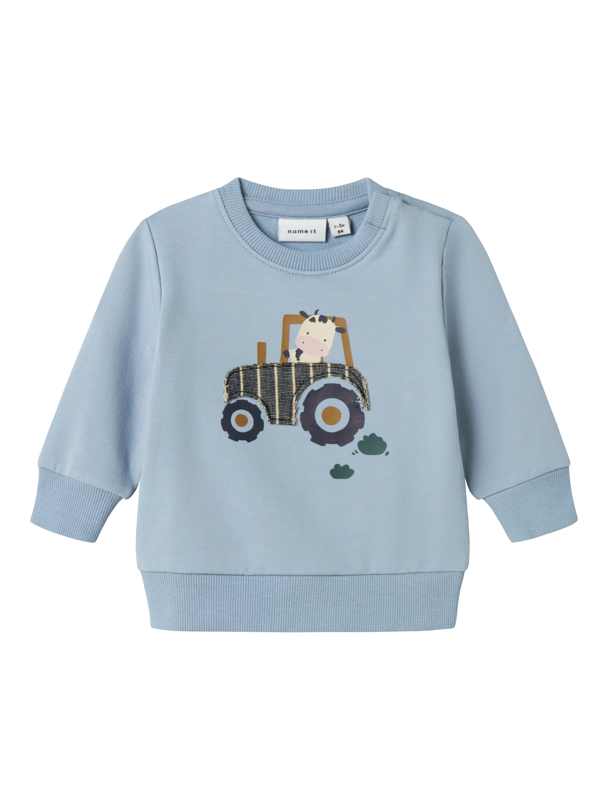 Name It Sweatshirt »NBMLIMBS – Sweater mit süssem Print und Baumwolle«, bedruckt, casual, regular fit, Sweatware, Rundhals