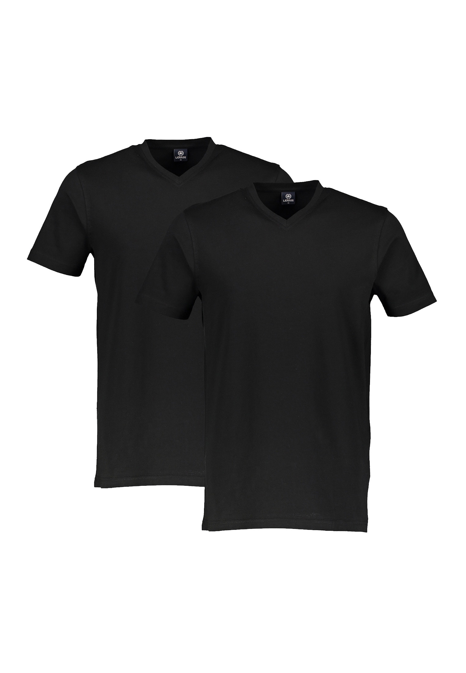 LERROS T-Shirt »LERROS Doppelpack T-Shirt, V-Neck in Premium Baumwollqualität«