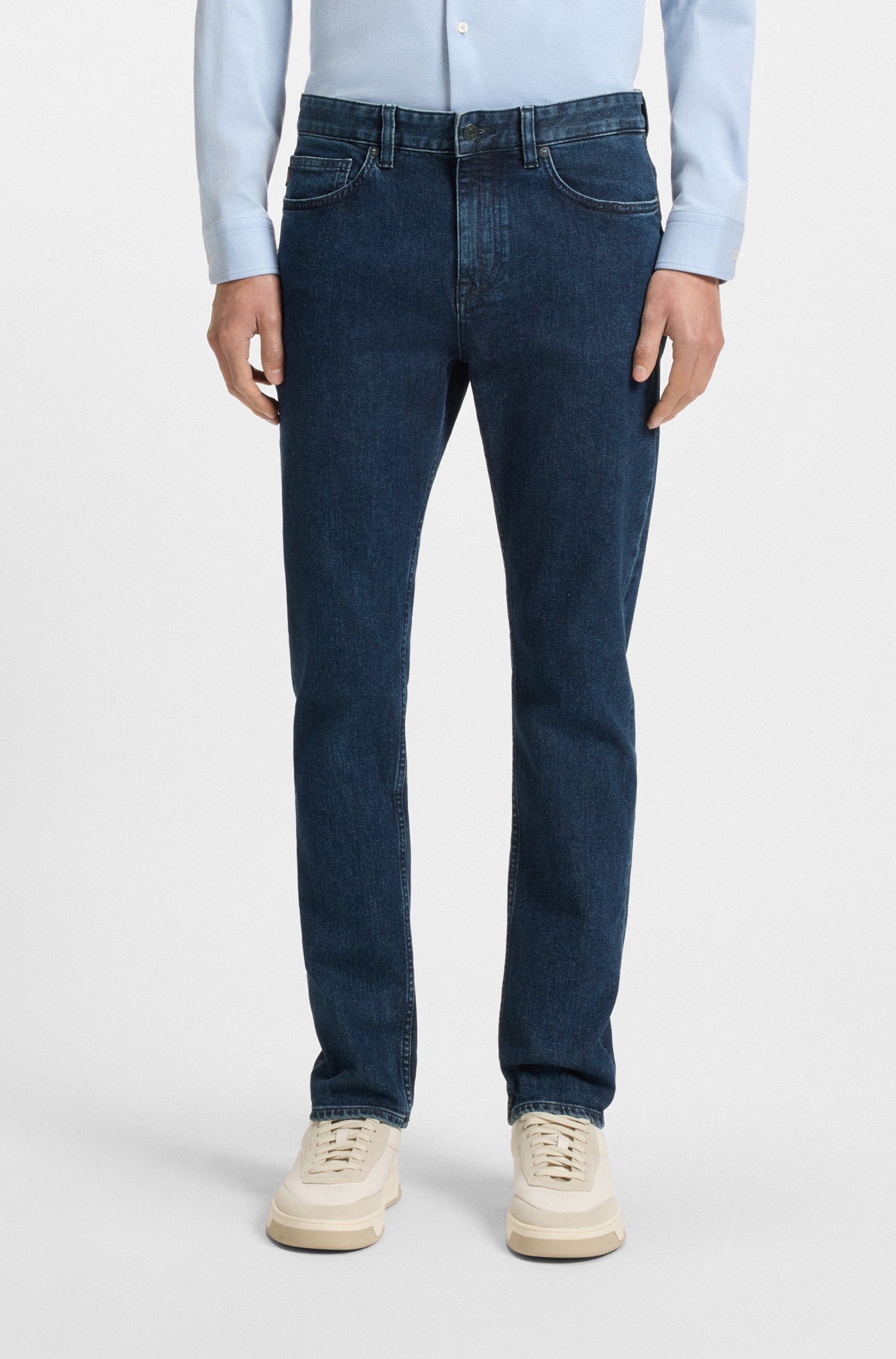 BOSS ORANGE Slim-fit-Jeans »Delaware« in dezenter Waschung