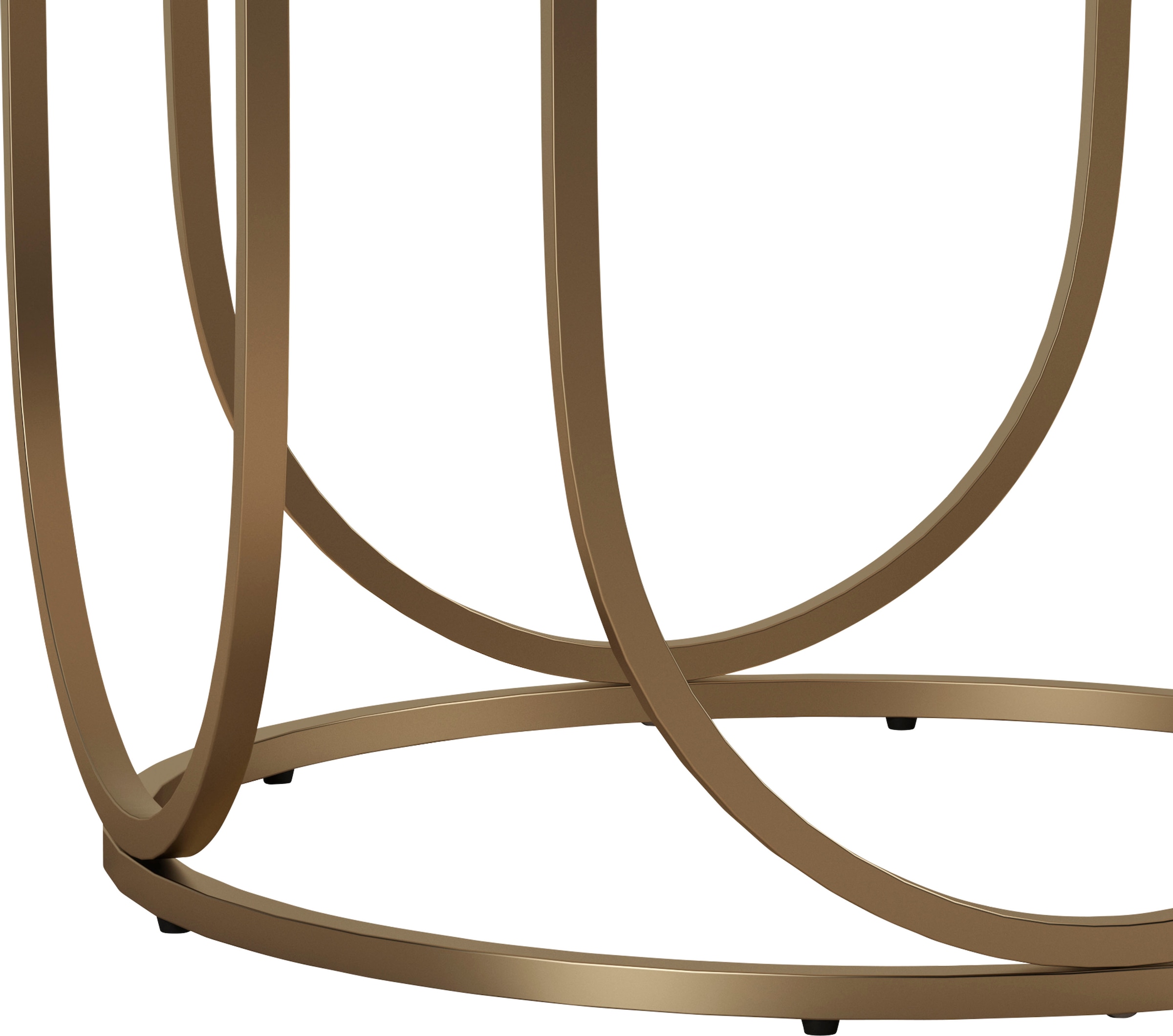 CosmoLiving by Cosmopolitan Couchtisch »Gwyneth«, aus pflegeleichtem MDF, Gestell aus Metall, Höhe 41 cm