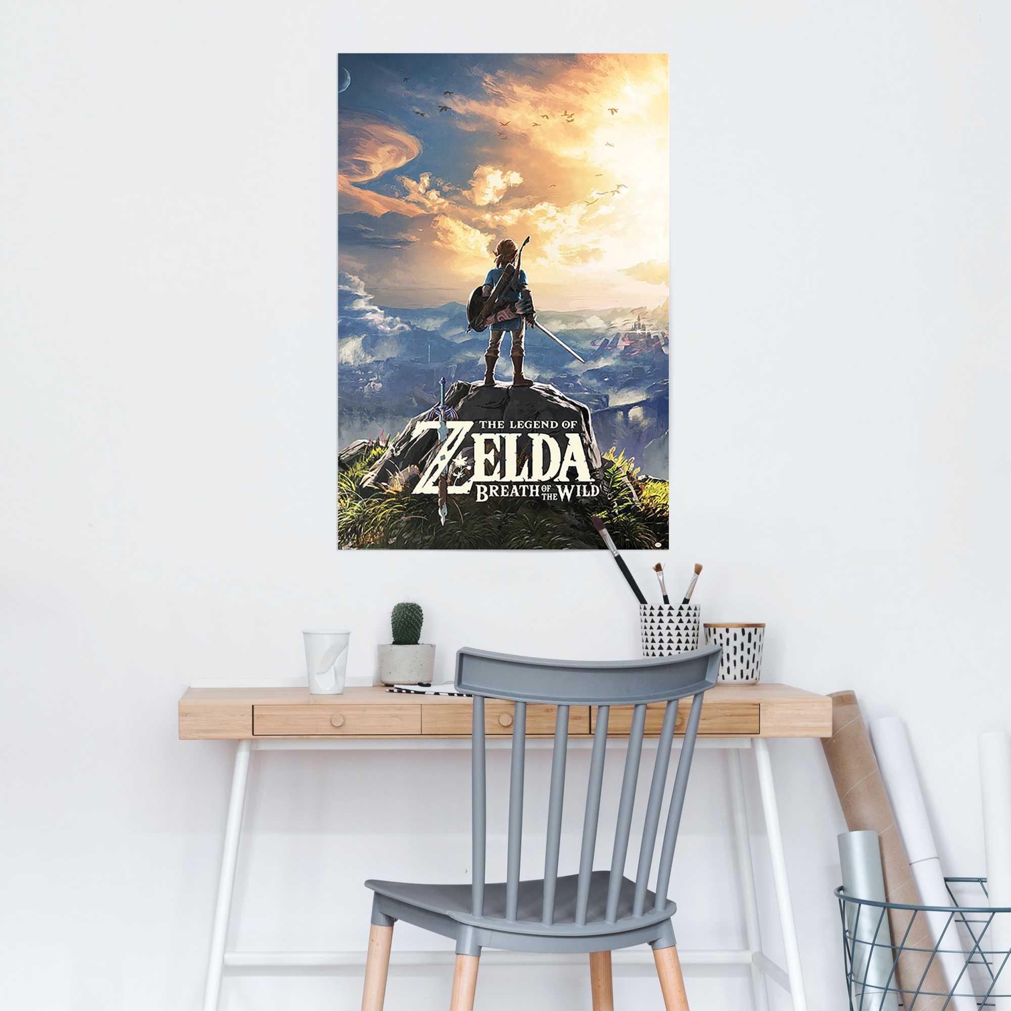 Reinders Poster "The Legend Of Zelda - breath of the wild"