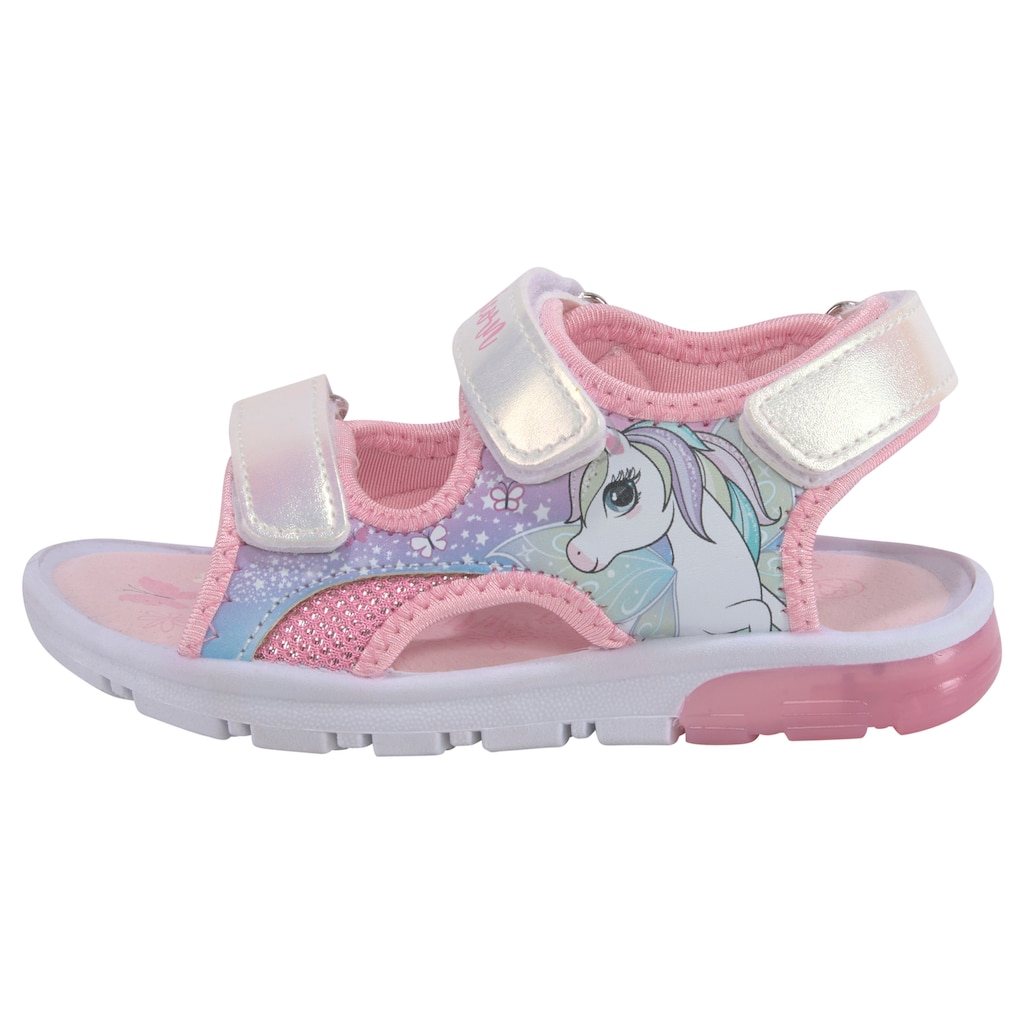 Disney Sandale »Unicorn«, mit Klettverschlüssen