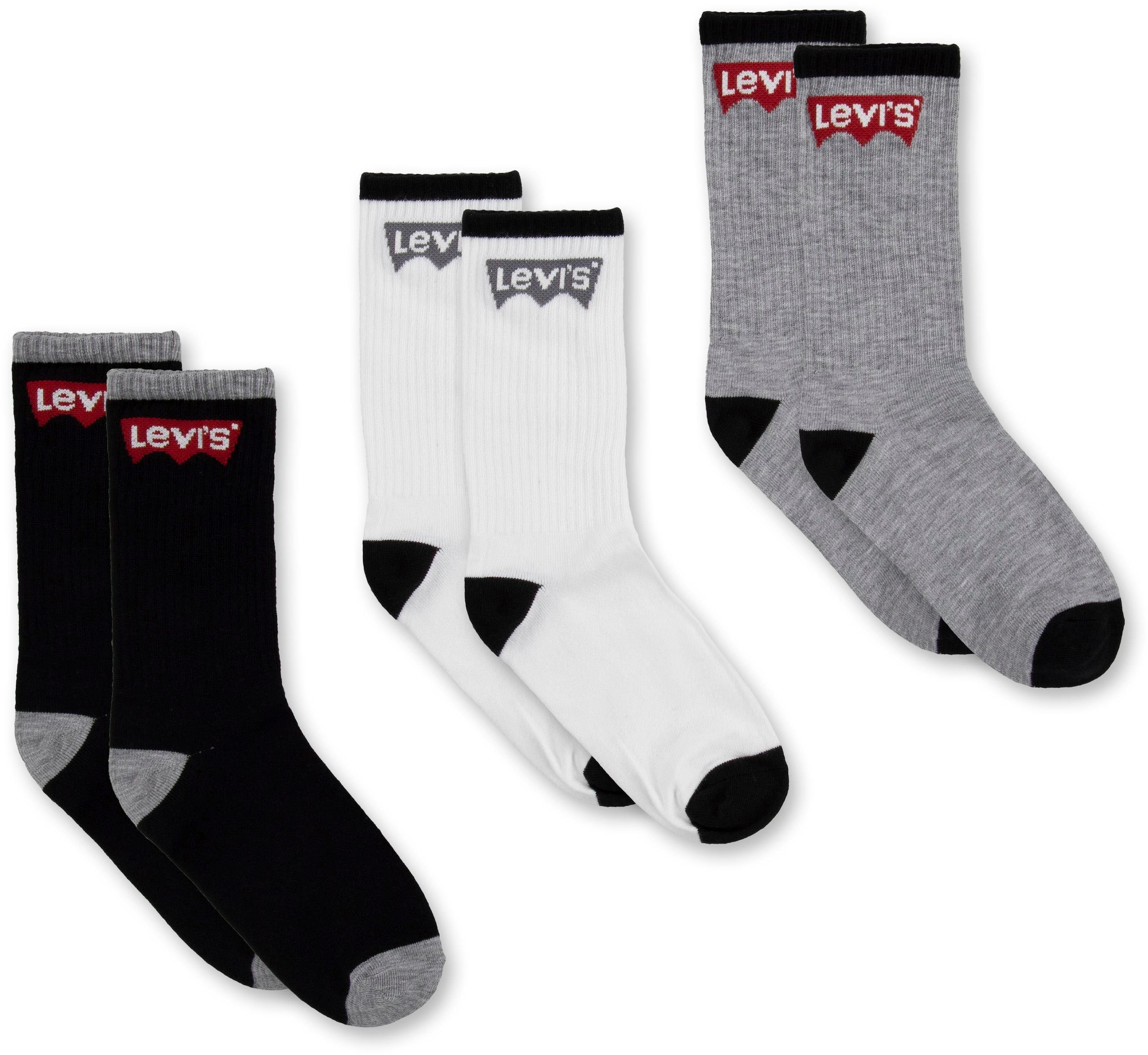 Levi's® Kids Socken »BATWING REGULAR CUT 3PK« 3 Paar tlg. for BOYS
