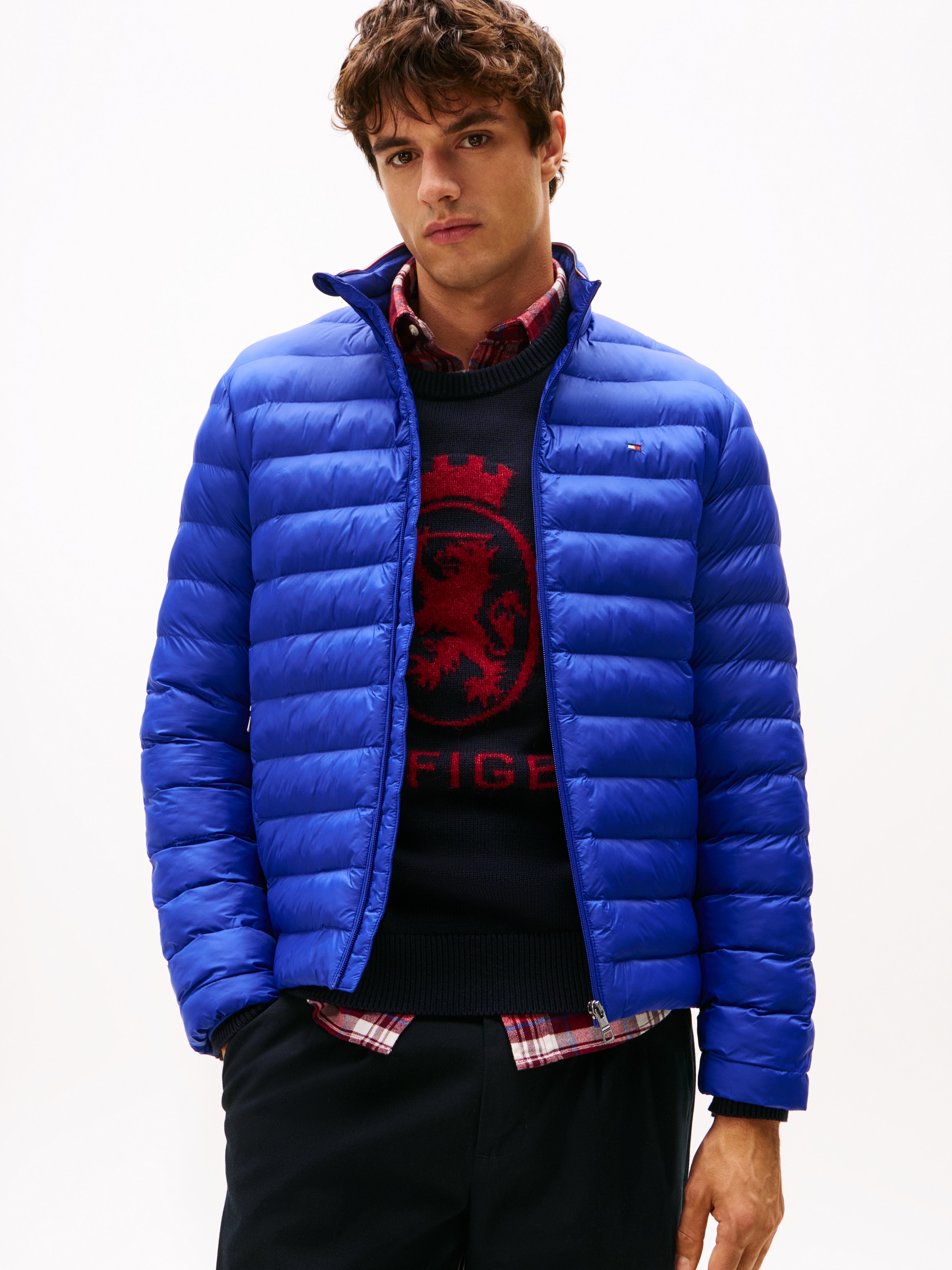 Tommy Hilfiger Steppjacke "PACKABLE RECYCLED JACKET" Winterjacke mit Logostickerei