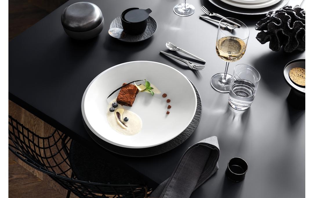 Villeroy & Boch Suppenteller »NewMoon 6 Stück, Weiss«