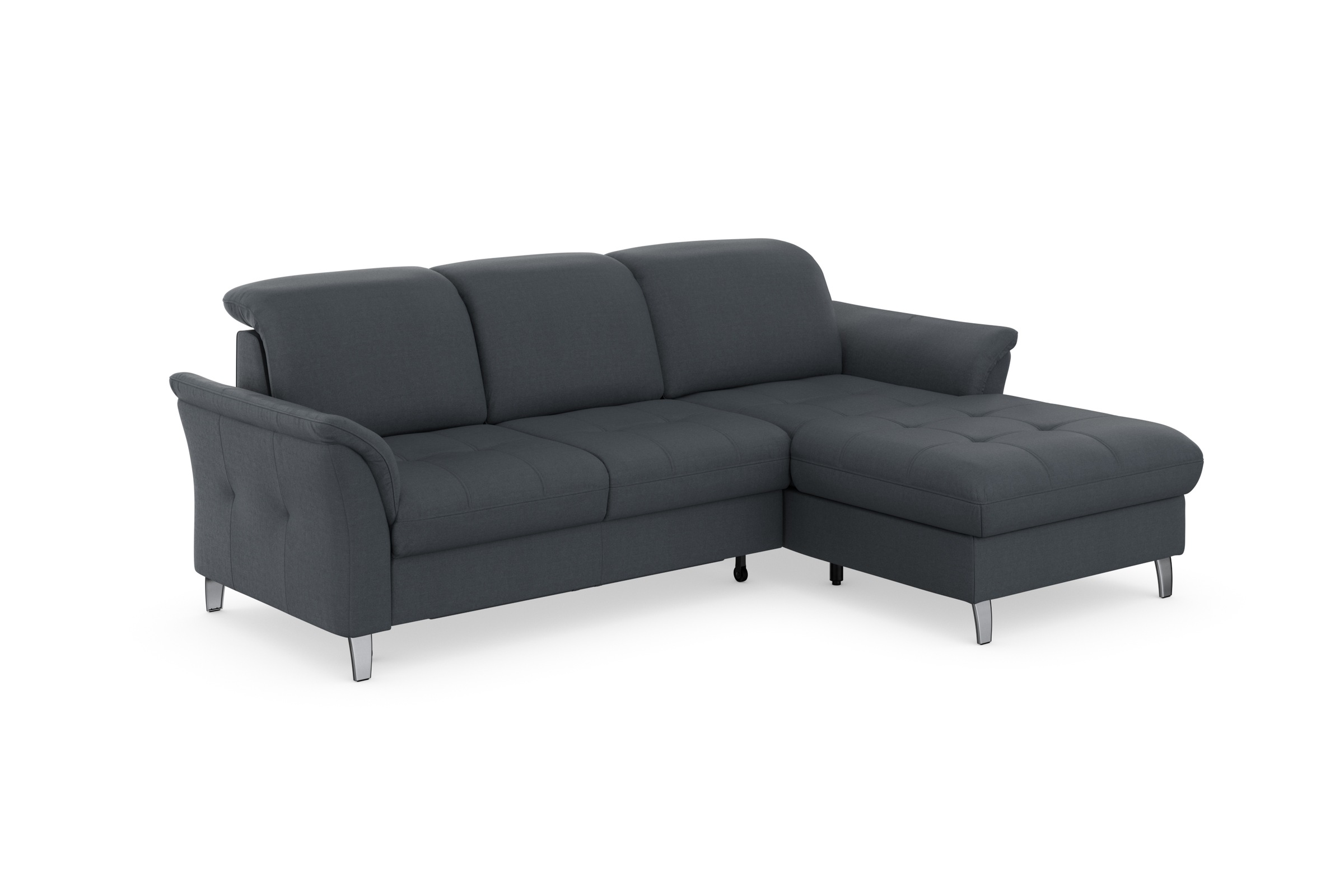 sit&more Ecksofa »Maggiore L-Form«, wahlweise mit Kopfteilverstellung, Bettfunktion und Bettkasten