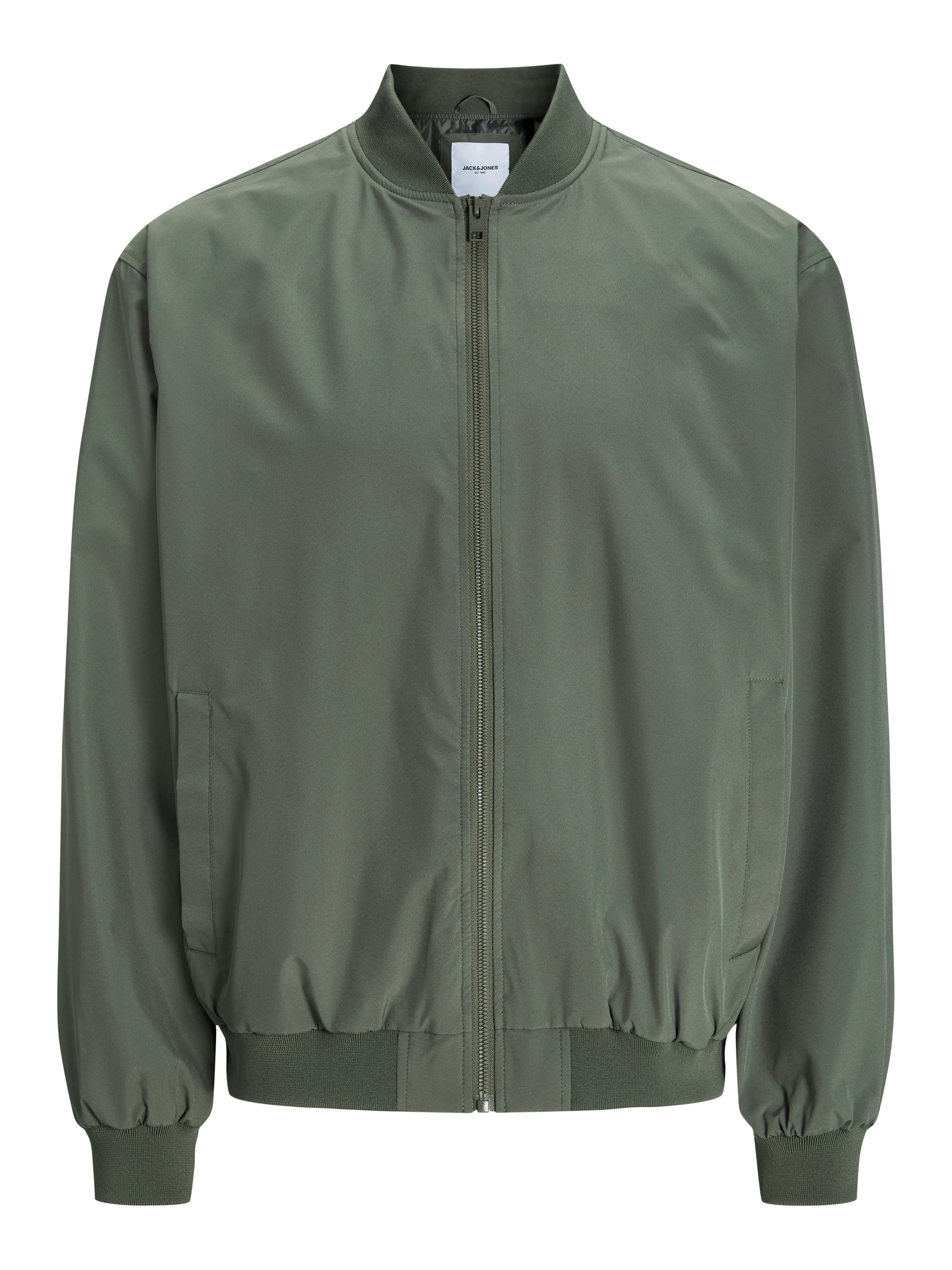 Jack & Jones Bomberjacke »JJECHARGE BOMBER JACKET NOOS«, ohne Kapuze, mit Rippbündchen