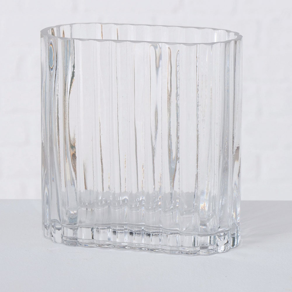 BOLTZE Tischvase 2 online ca. shoppen Jelmoli-Versand cm (Set, St.), und Glas, | 14 »Tulipa«, cm aus Höhe 18