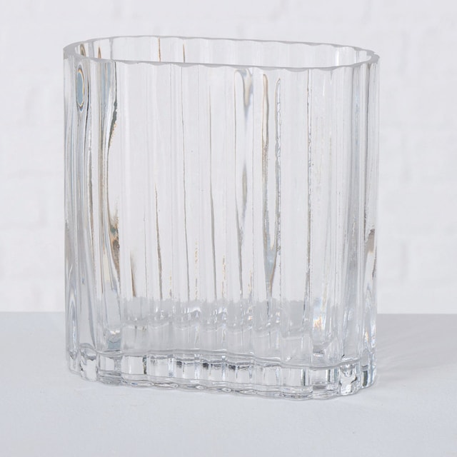 BOLTZE Tischvase »Tulipa«, (Set, 2 St.), aus Glas, Höhe ca. 14 cm und 18 cm  online shoppen | Jelmoli-Versand