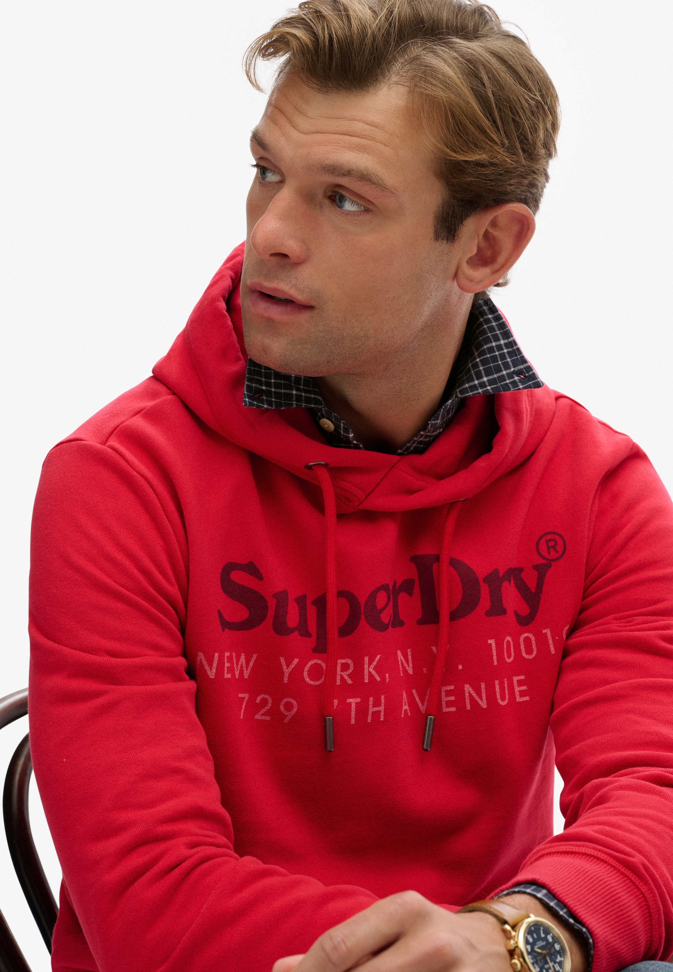 Superdry Kapuzensweatshirt »NY VENUE HOOD«
