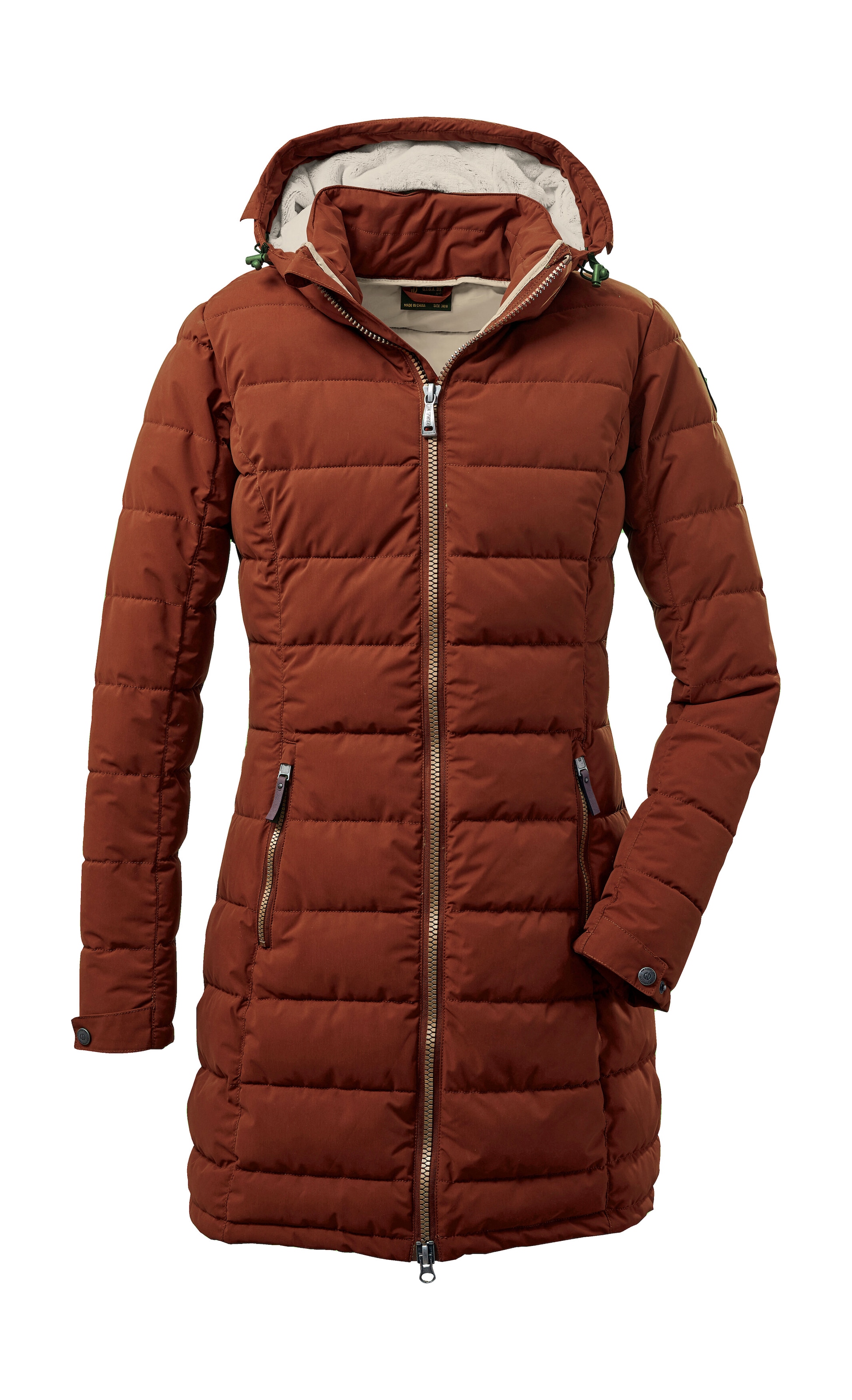 G.I.G.A. DX by killtec Steppmantel »GW 13 WMN QLTD PRK«, Wasserabweisender, winddichter Steppparka mit urbanem Look