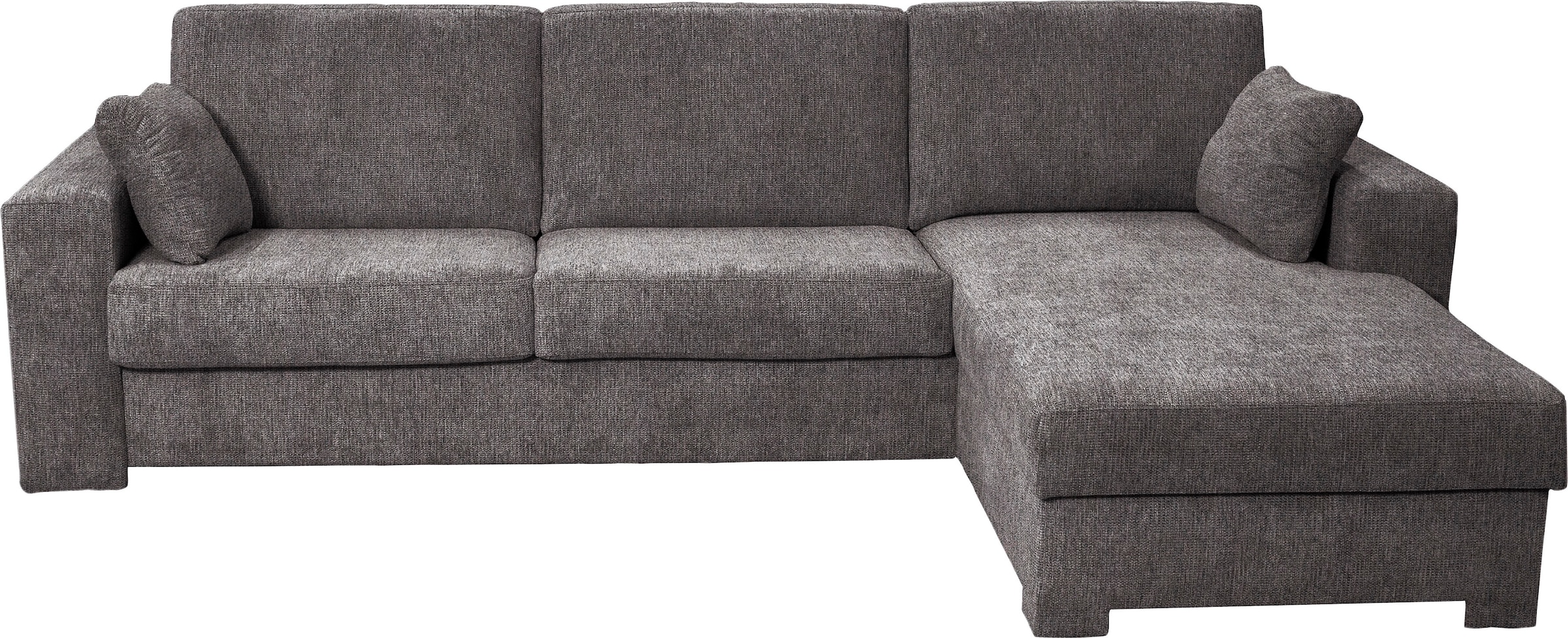 Home affaire Ecksofa Roma "L" Dauerschlaffunktion, mit Unterfederung, Matratzenhöhe 14cm, Liegemasse ca 163x198 cm, L-Form