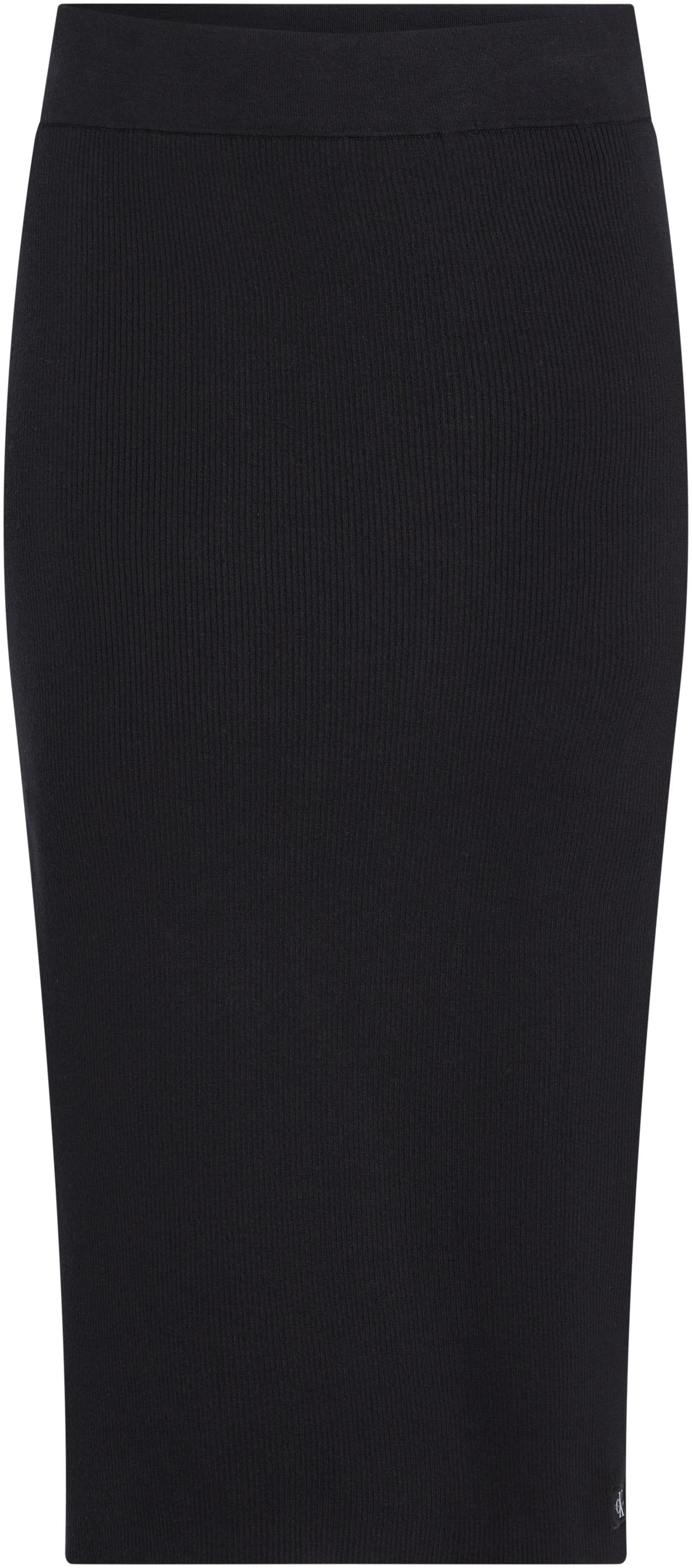 Calvin Klein Jeans Jerseyrock »WOVEN LABEL SWEATER SKIRT«, mit Logopatch