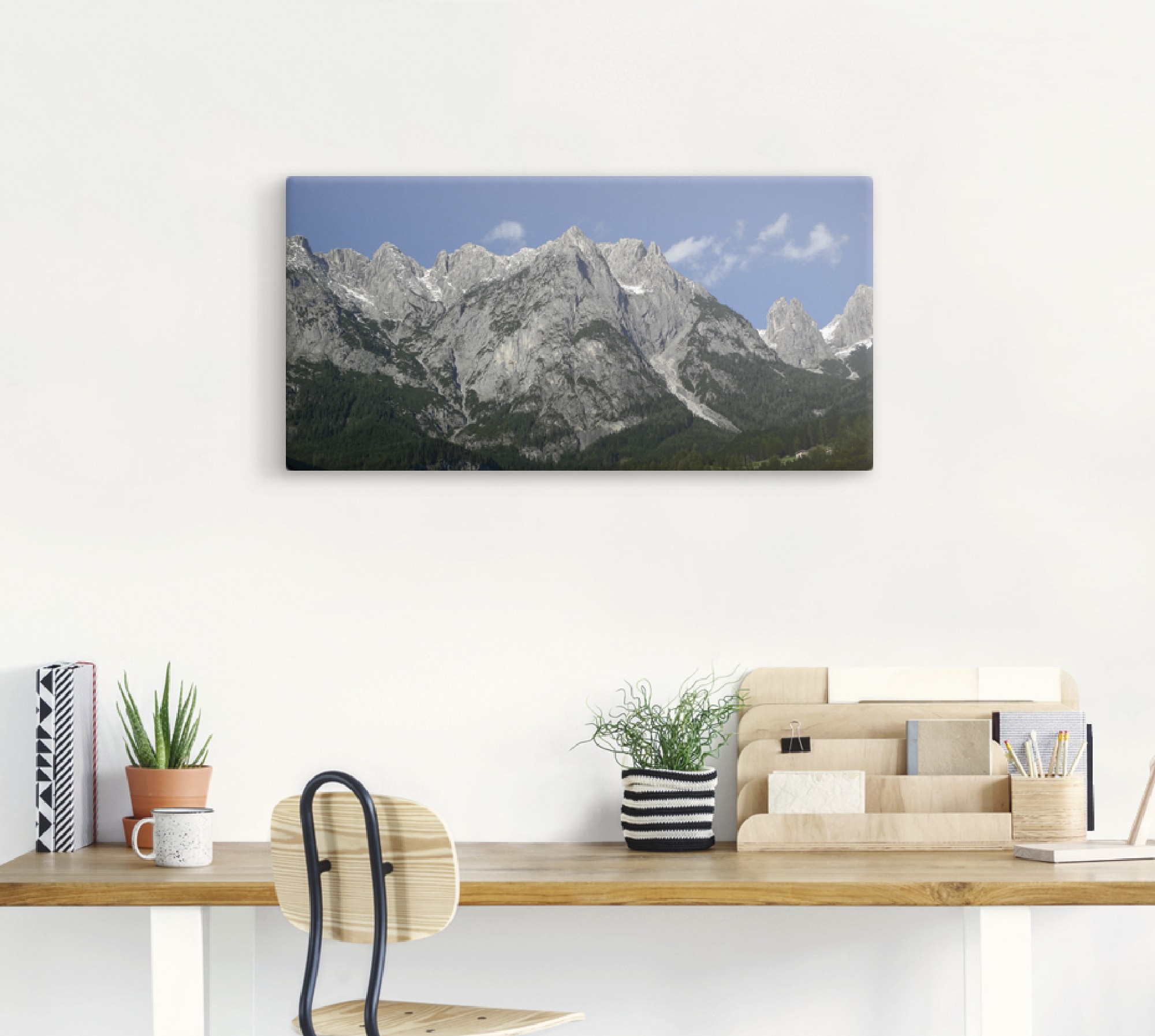 Artland Wandbild »Tennengebirge«, Berge, (1 St.), als Leinwandbild, Wandaufkleber oder Poster in versch. Grössen
