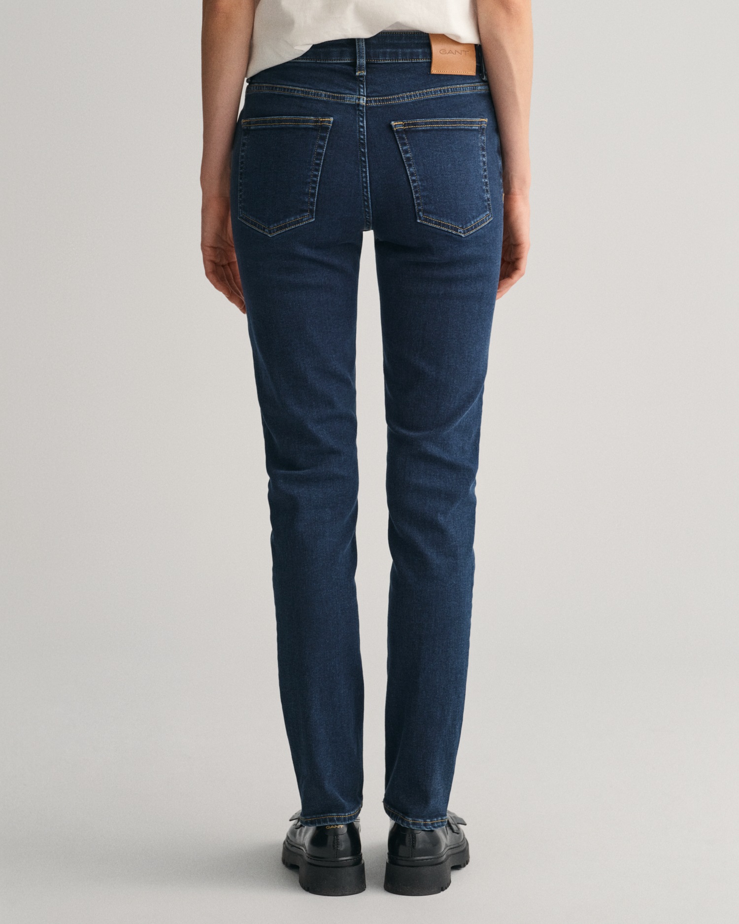 Gant Slim-fit-Jeans »SLIM SUPER STRETCH JEANS«, 5-Pocket-Style, hochelastisch