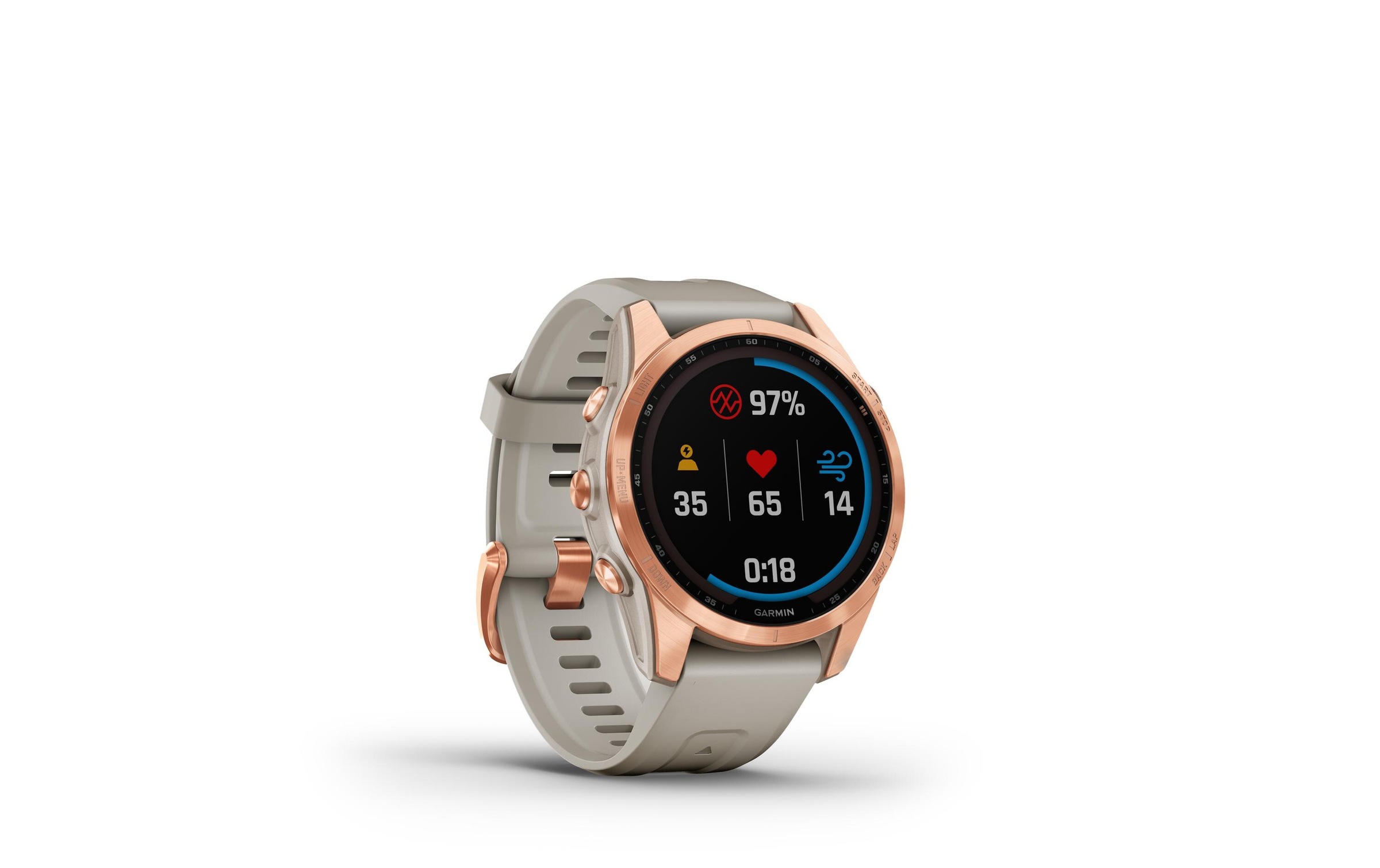 Garmin Smartwatch »Fenix 7S Solar«, (3,03 cm / 1,2 Zoll),)