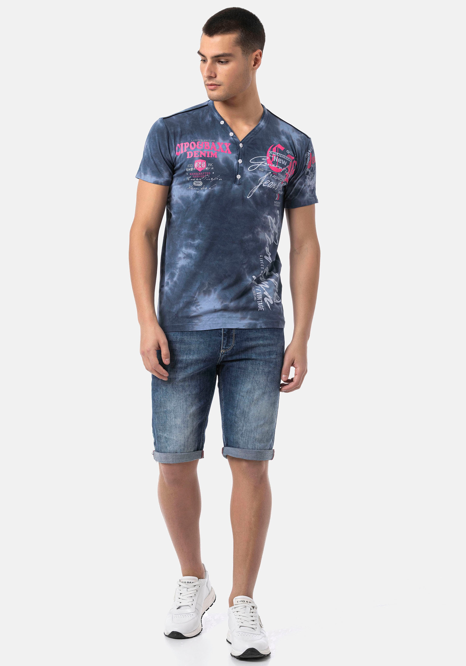 Cipo & Baxx Kurzarmshirt