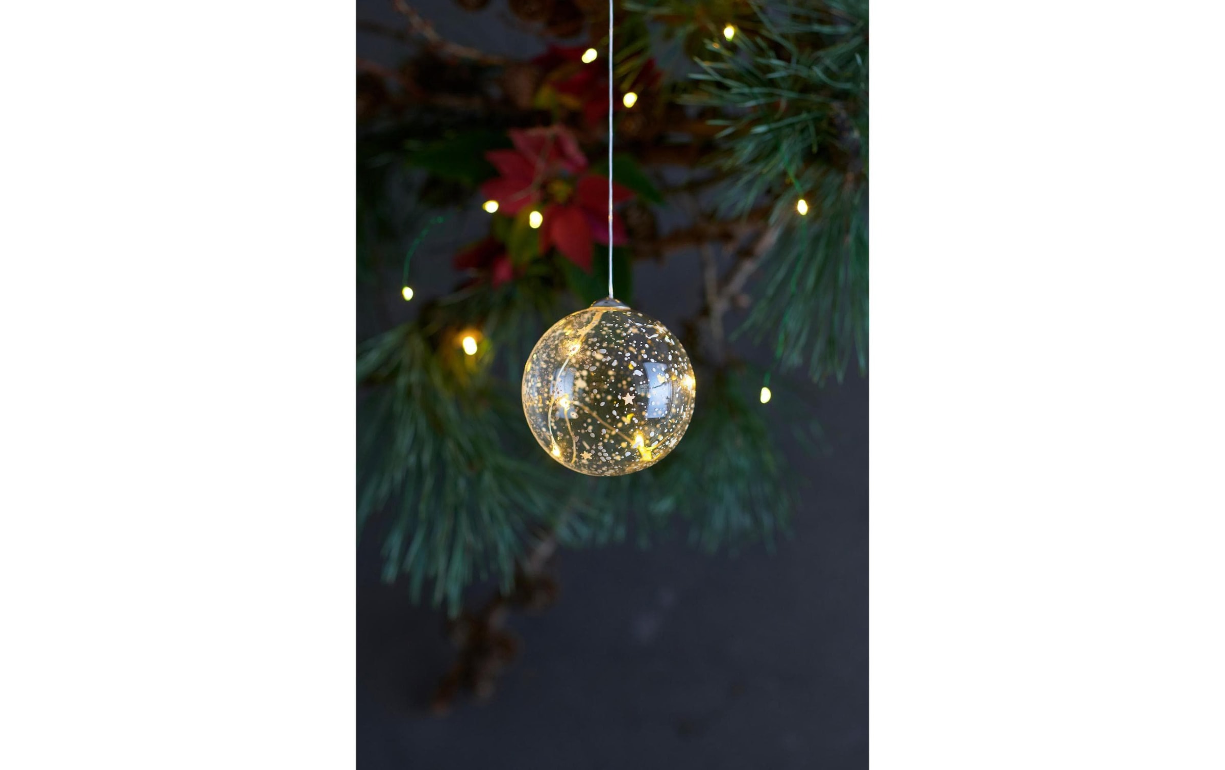 Weihnachtsbaumkugel »LED Weihnachtskugel Romantic Kugel«