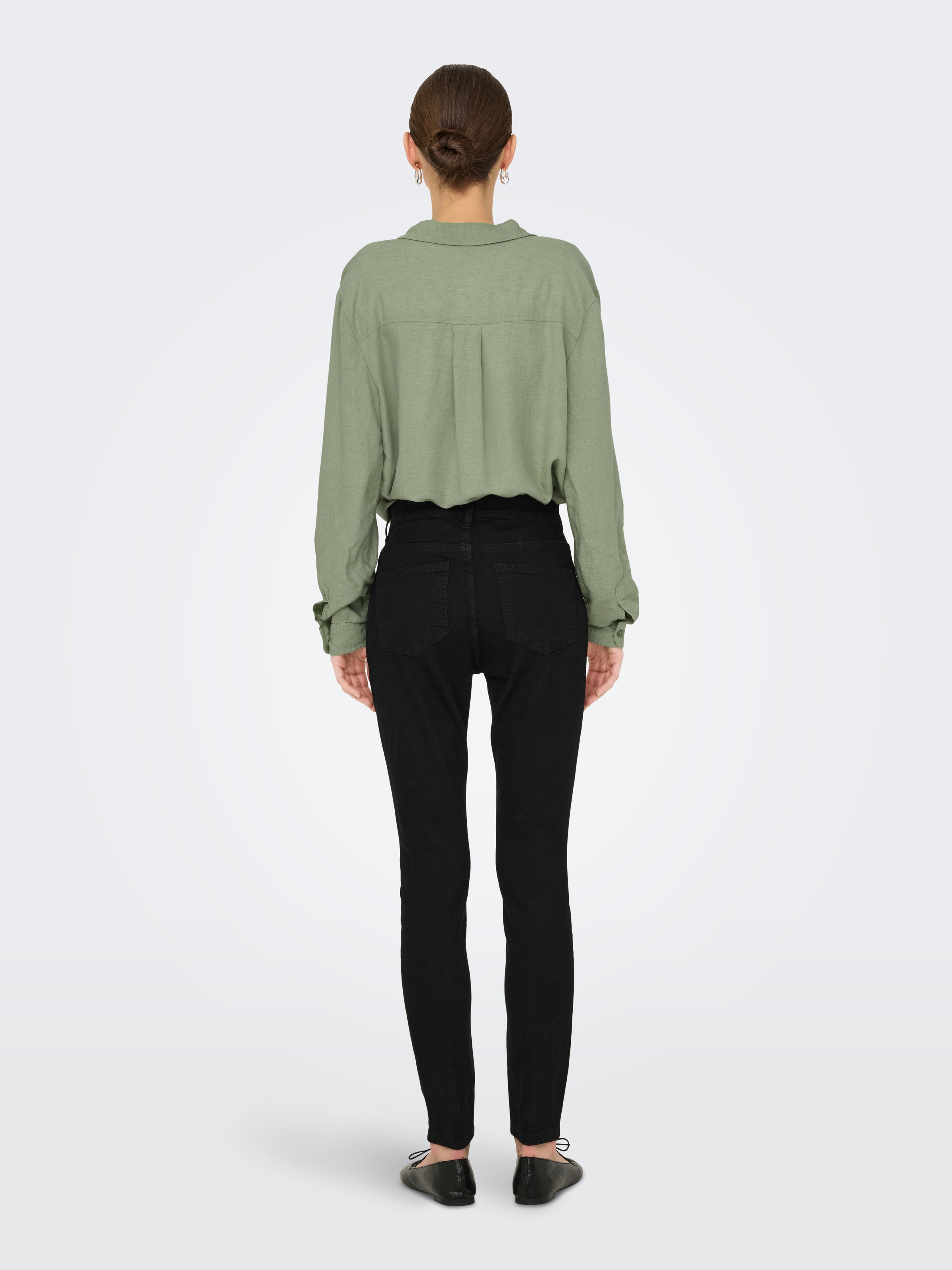 JDY Skinny-fit-Jeans »JDYMOON HW SKINNY JEANS BLACK DNM NOOS«