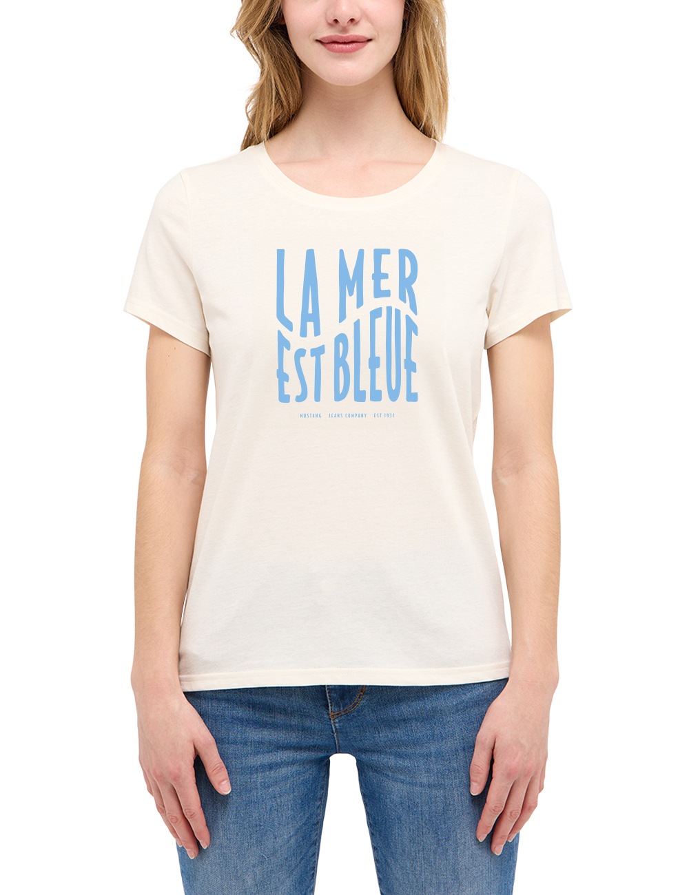 MUSTANG Kurzarmshirt »Damen Style Alma«
